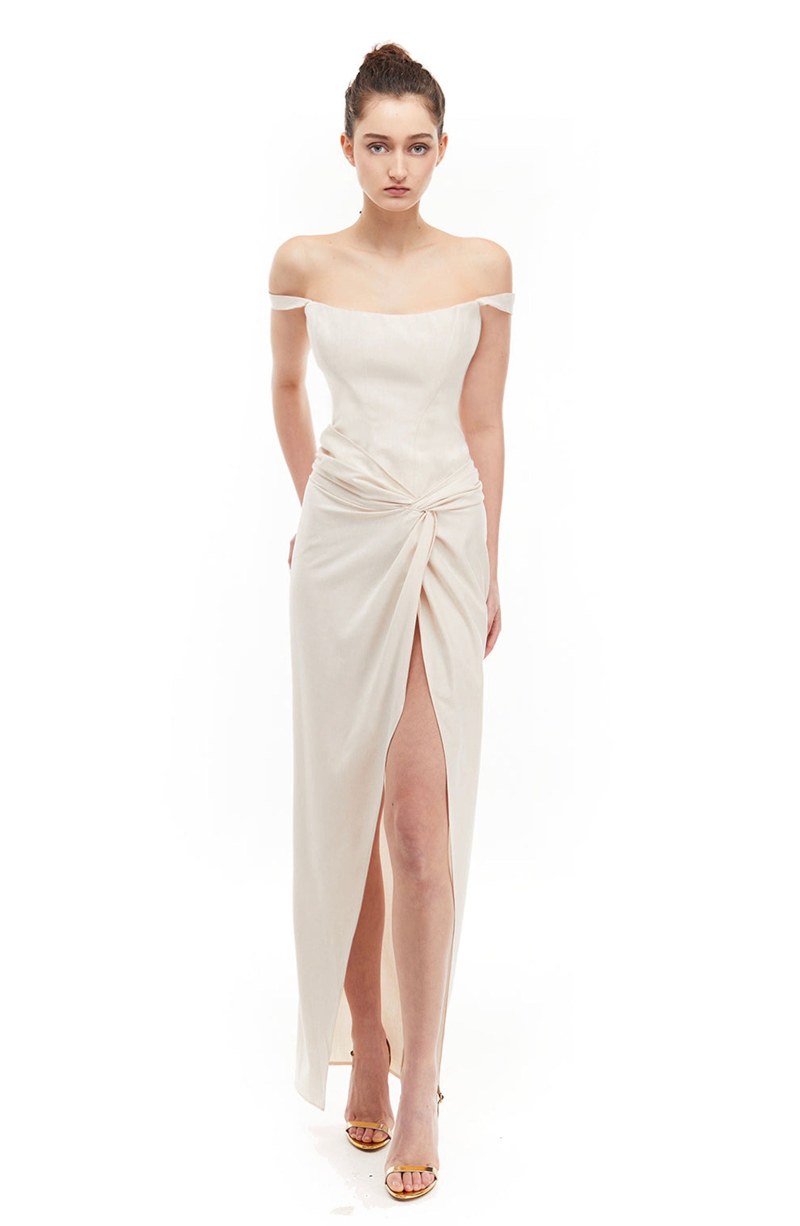 Olive Maxi Dress - image 1