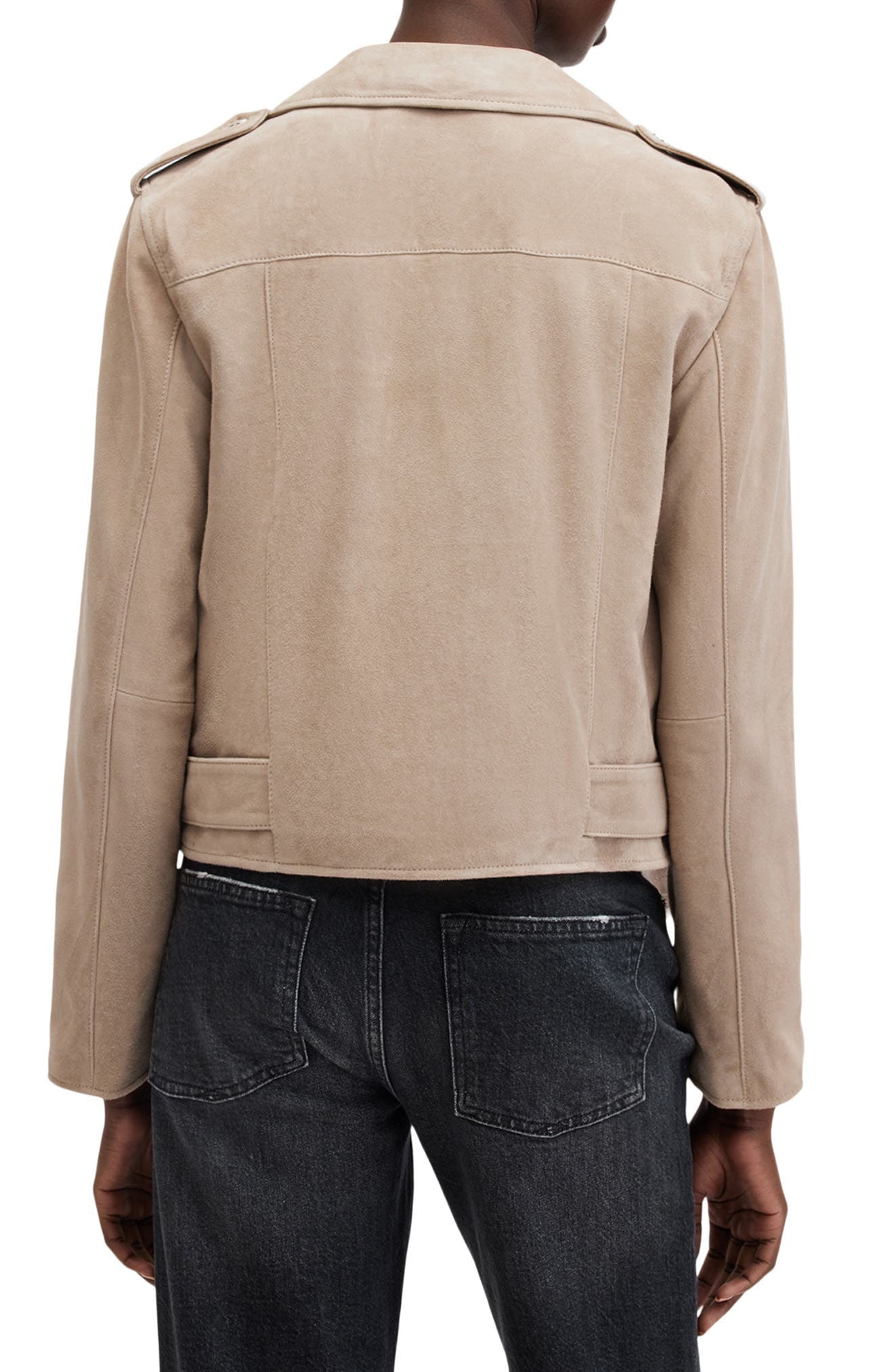 Suede Moto Jacket - image 2