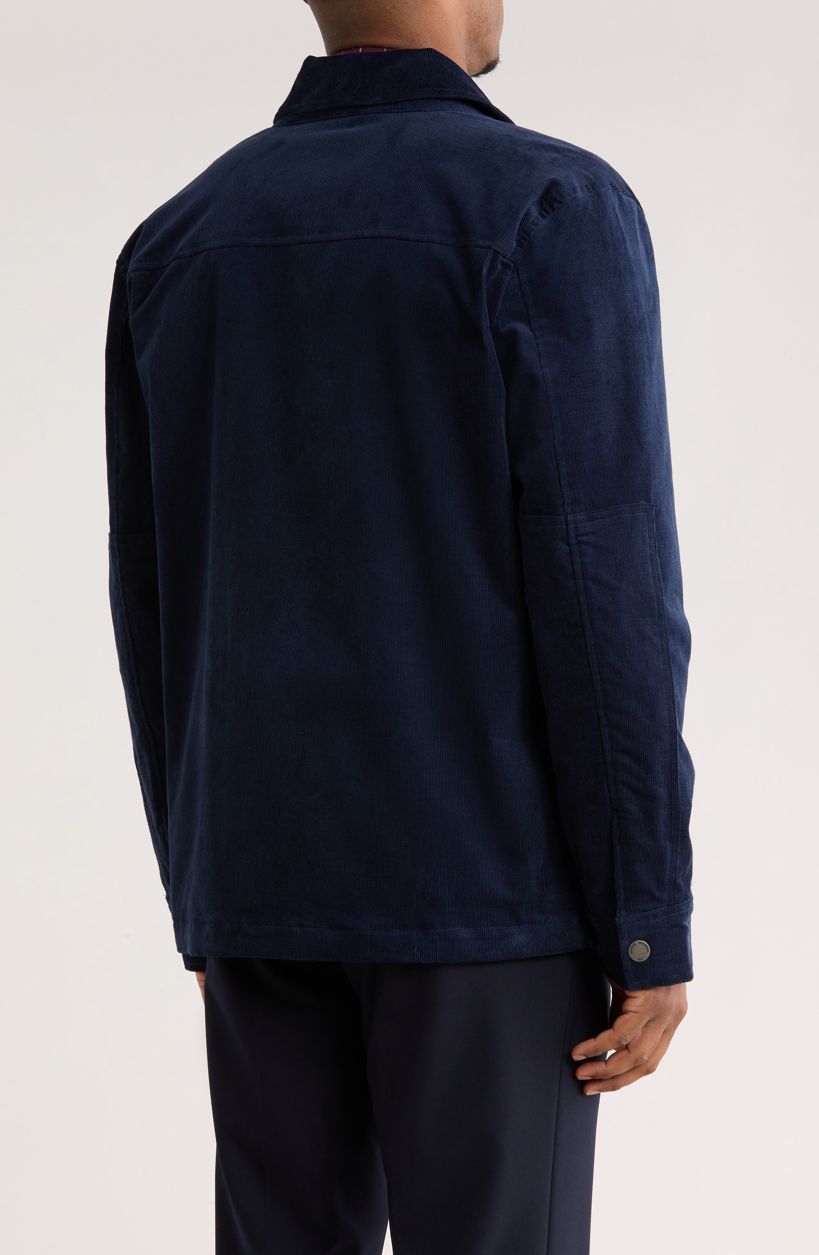 Military Corduroy Shirt Jacket - image 2