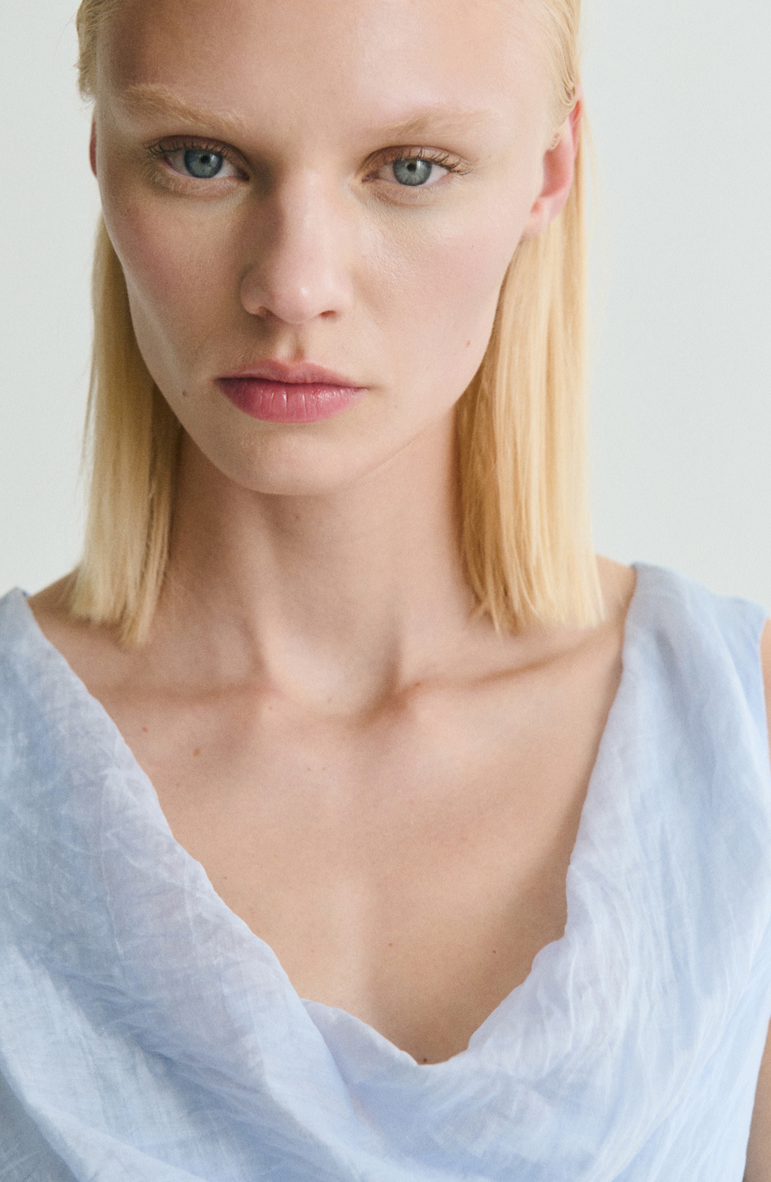 Cowl Neck Sleeveless Dress - image 2