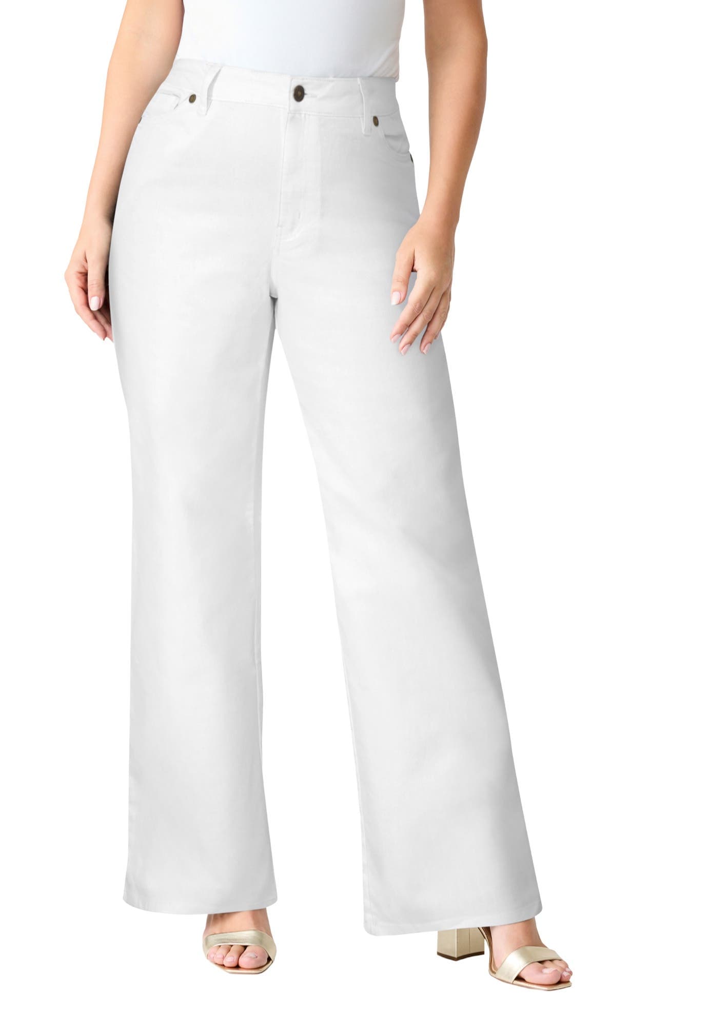 Plus Size 24/7 Stretch Wide Leg Jean - image 3