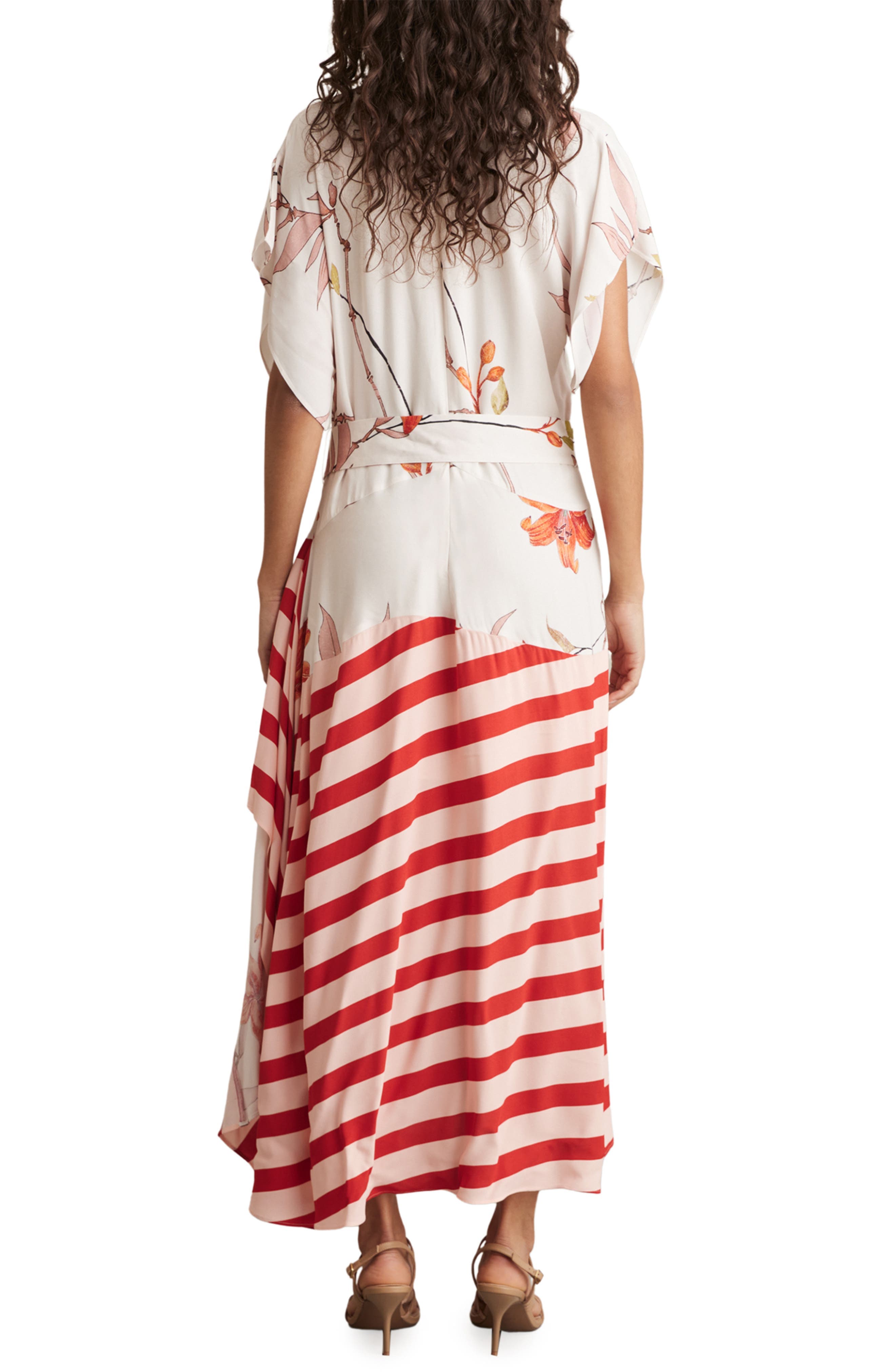 Alicia Tie Waist Maxi Dress - image 2