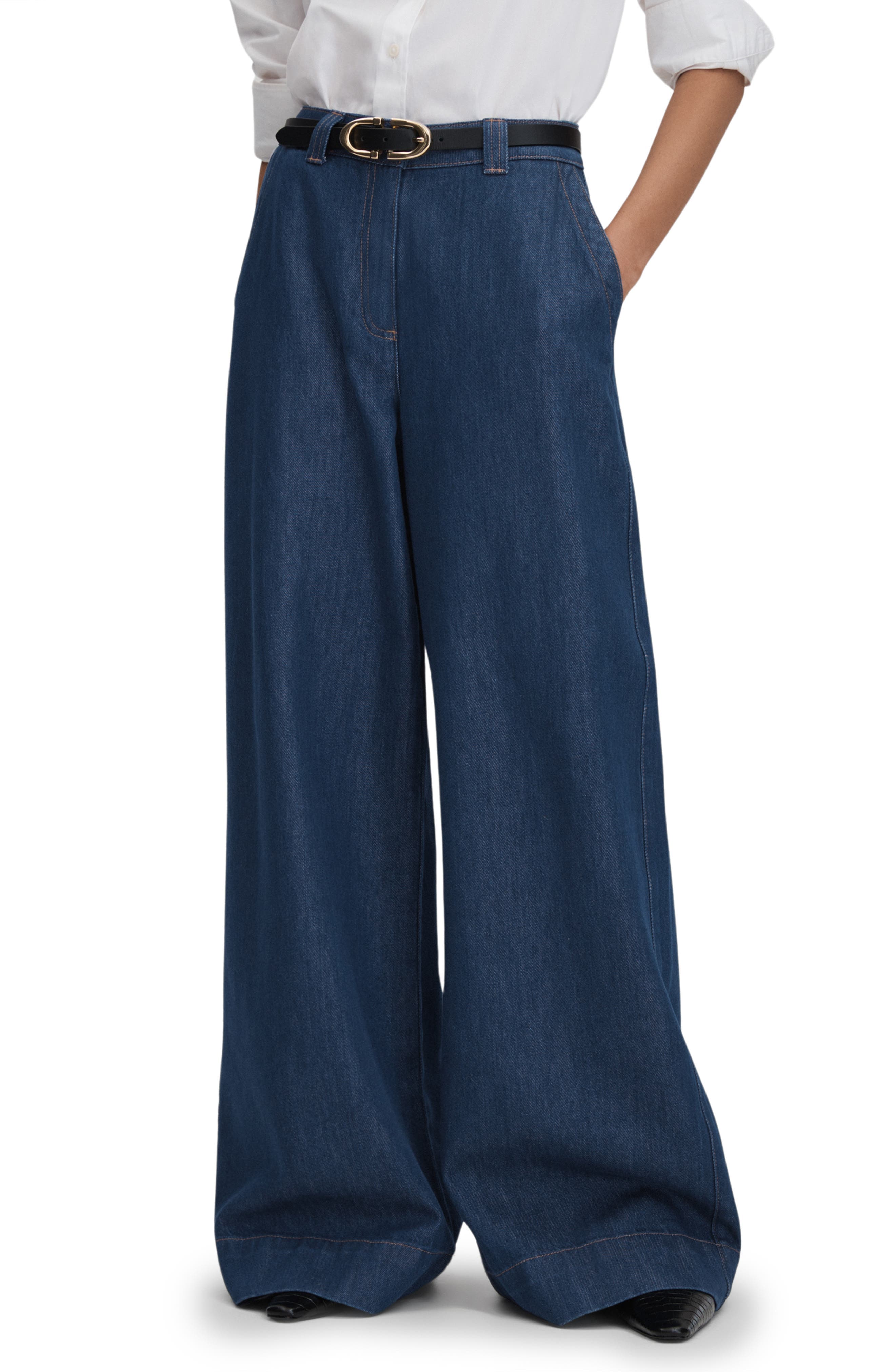 Olivia High Waist Wide Leg Jeans - image 1