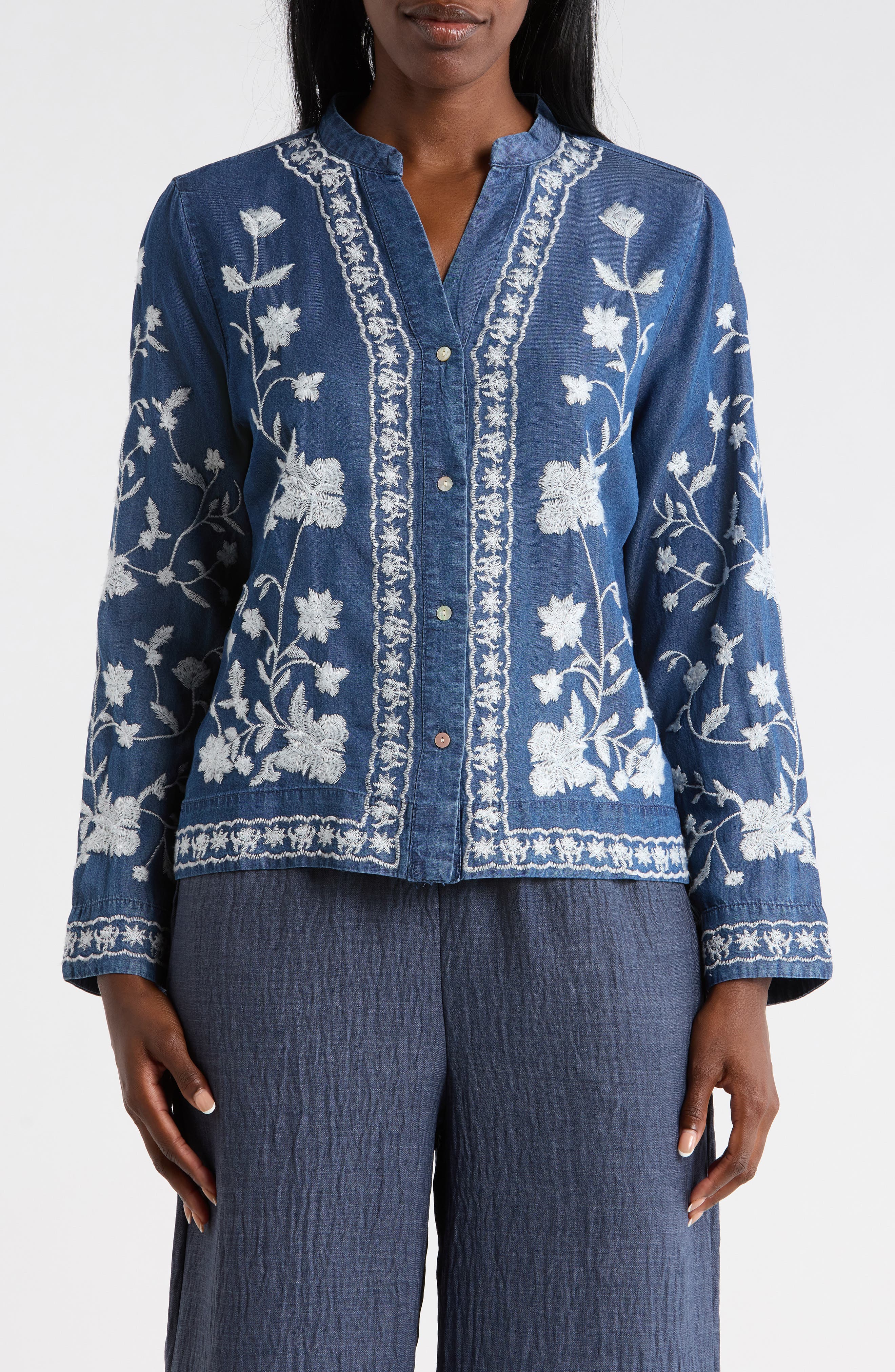 Embroidery Top - image 1