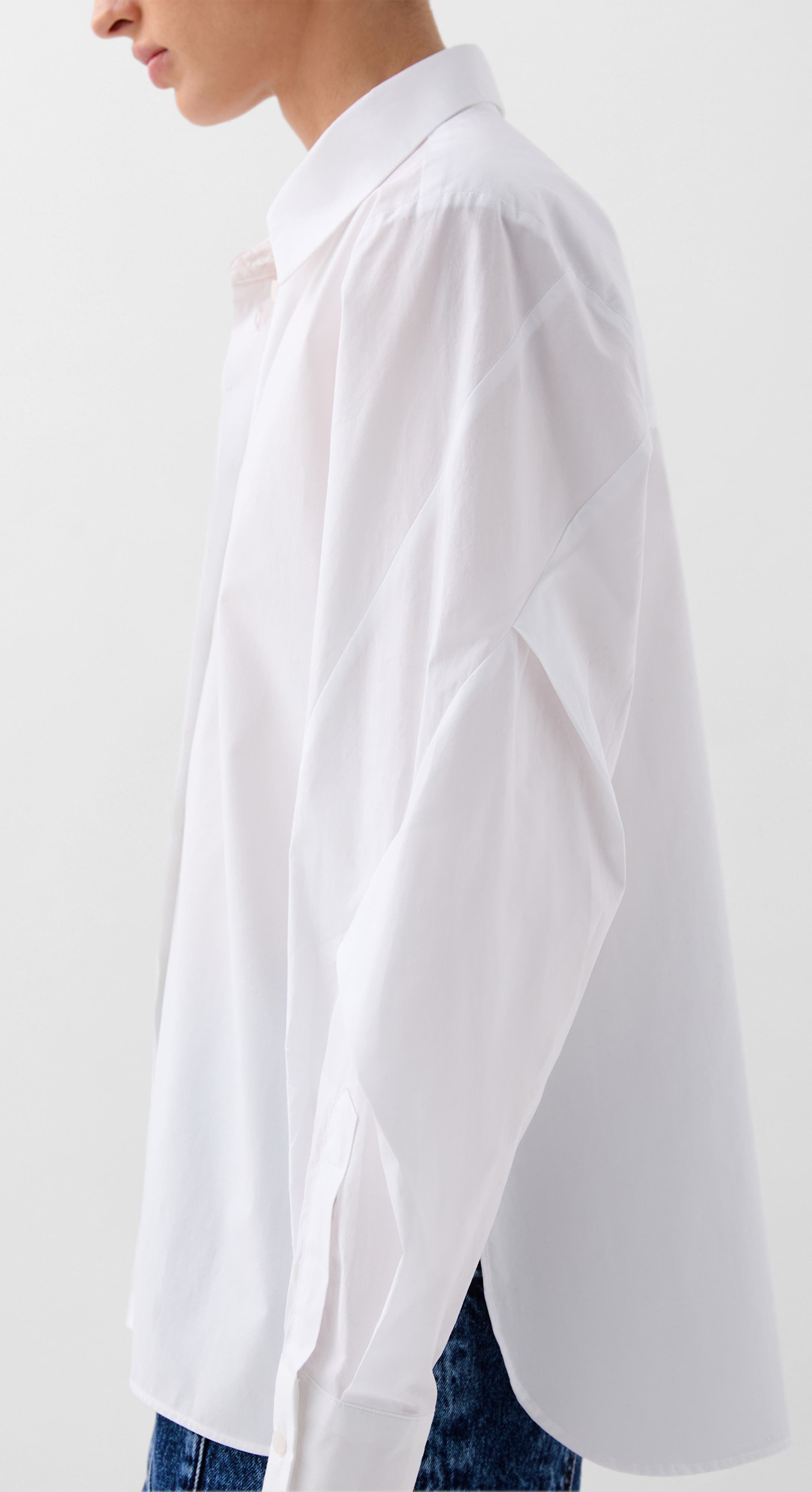 Pleat Sleeve Shirt - image 1