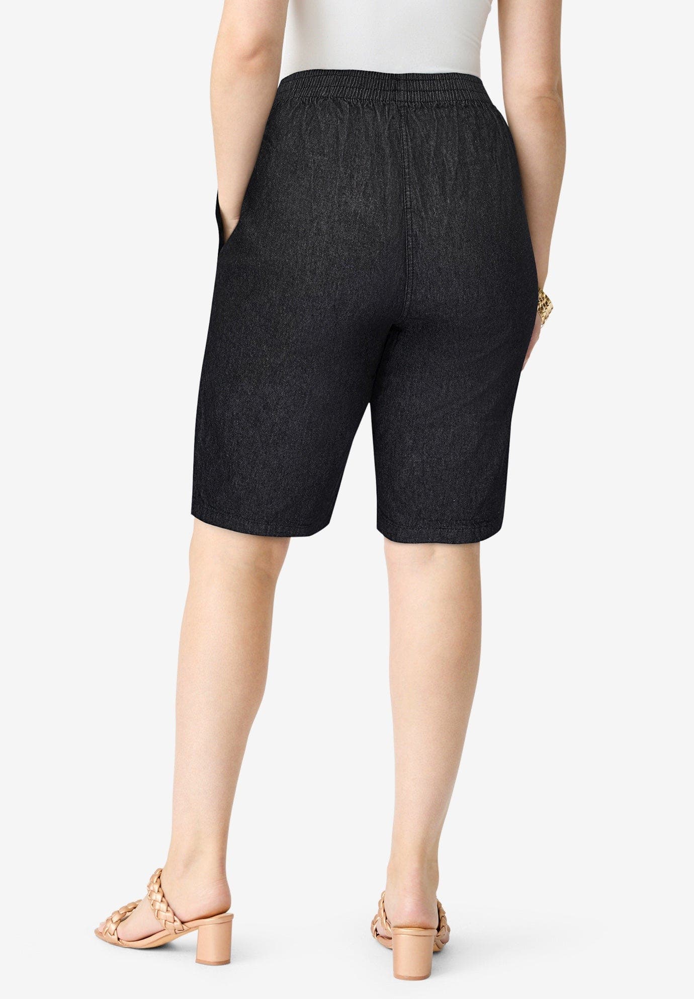 Plus Size Easy-Wear Bermuda Short - image 2