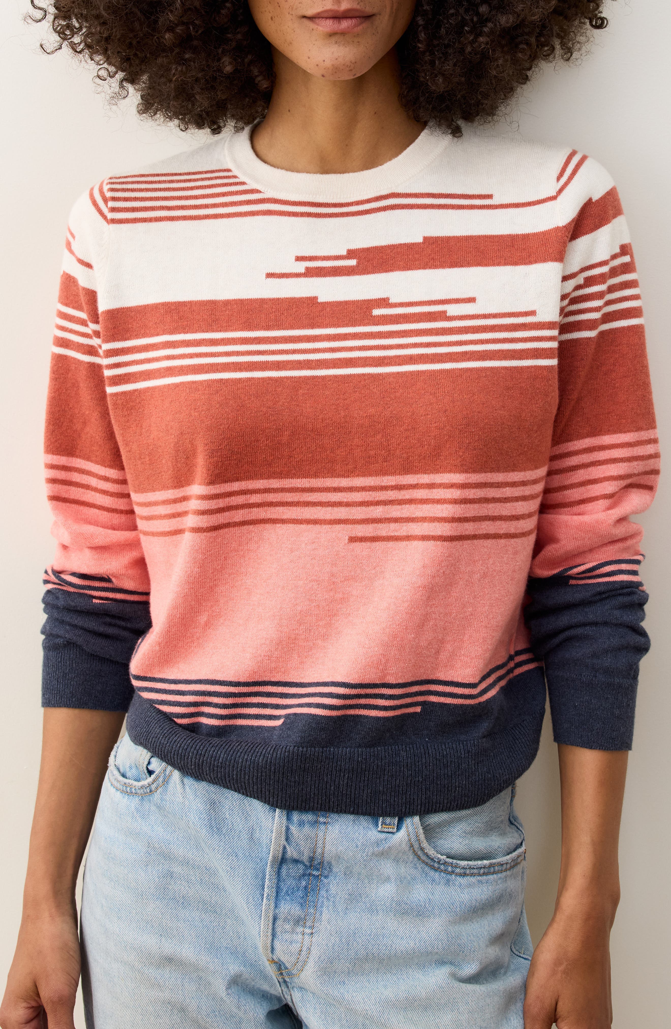 Sunset Icon Cotton Sweater - image 1