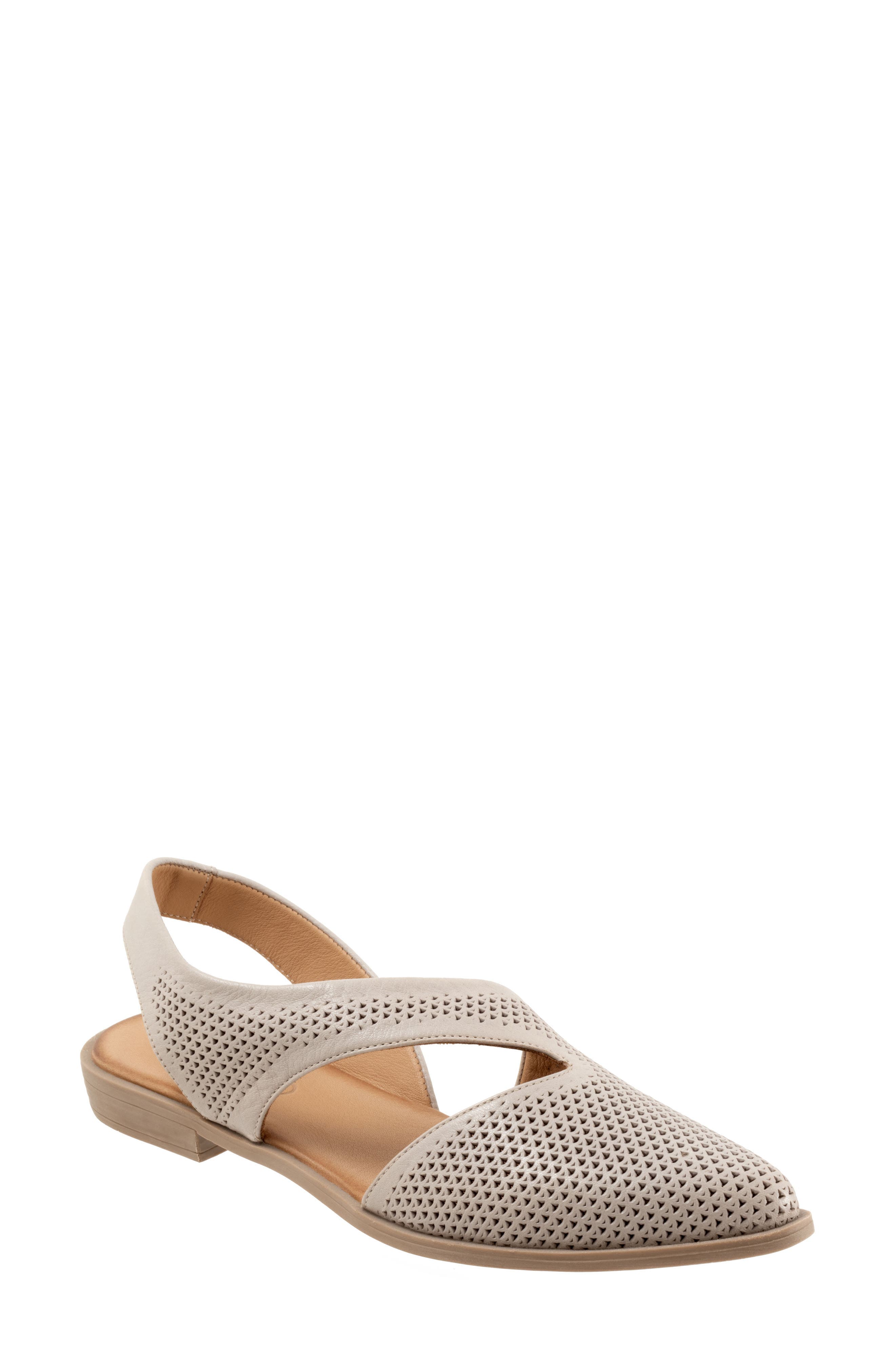 Bianca Perf Slingback Pointed Toe Flat - image 3