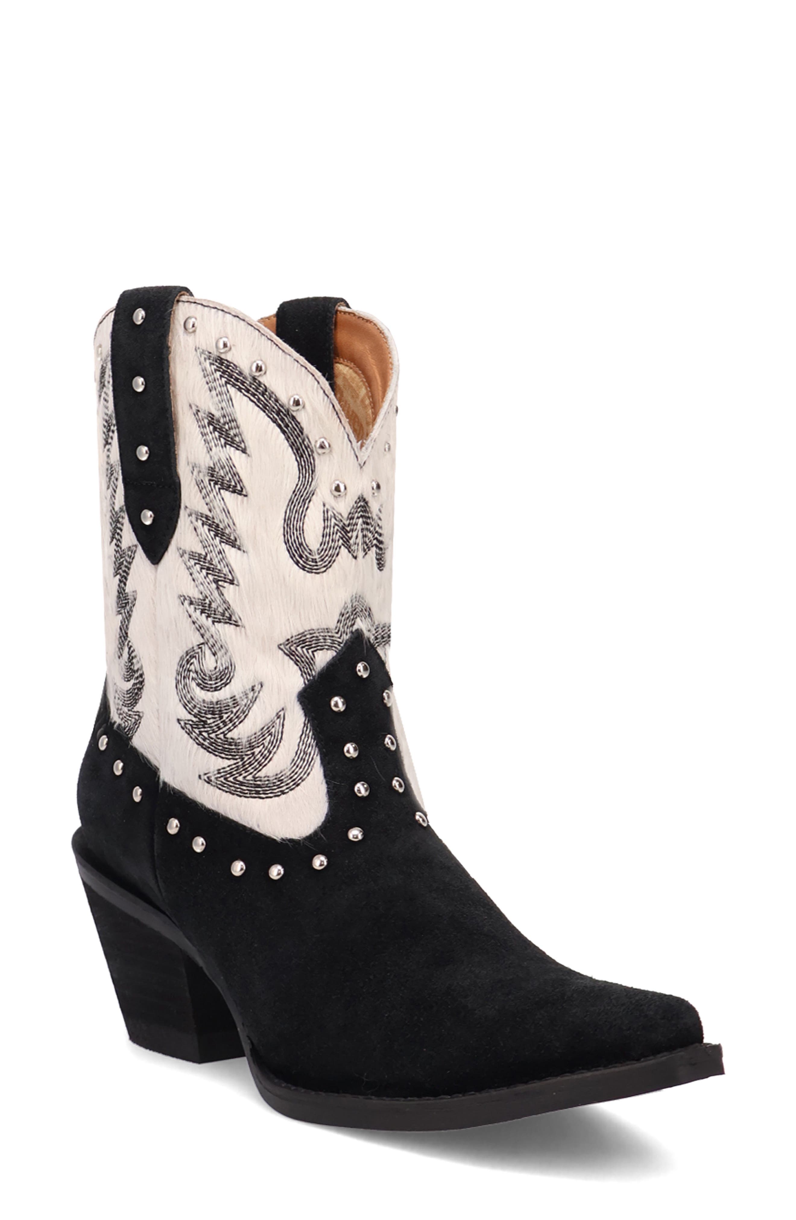 Rodeo Queen Genuine Calf Hair Western Boot - image 1