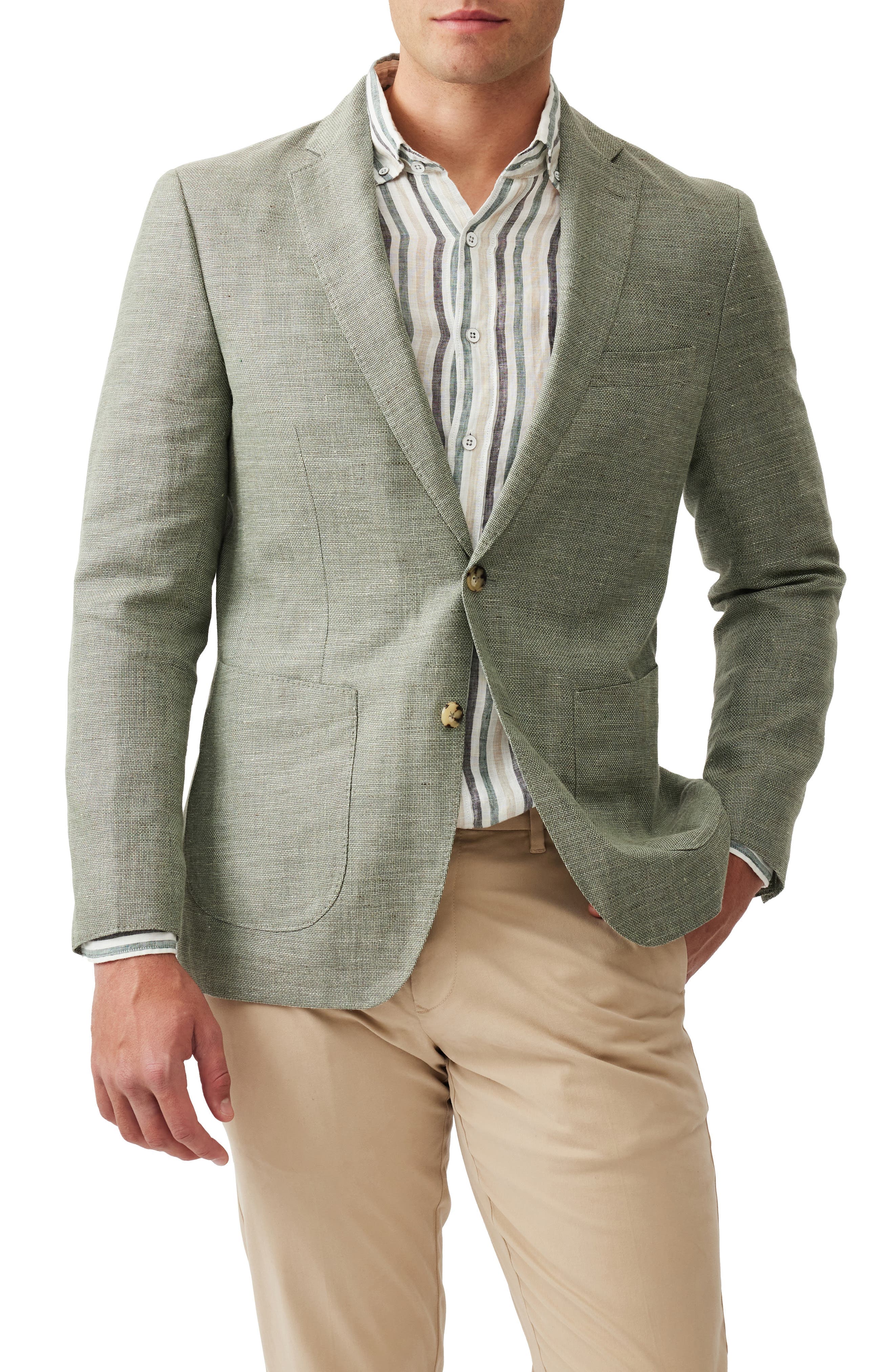 The Cascades Slub Linen & Wool Sport Coat - image 1