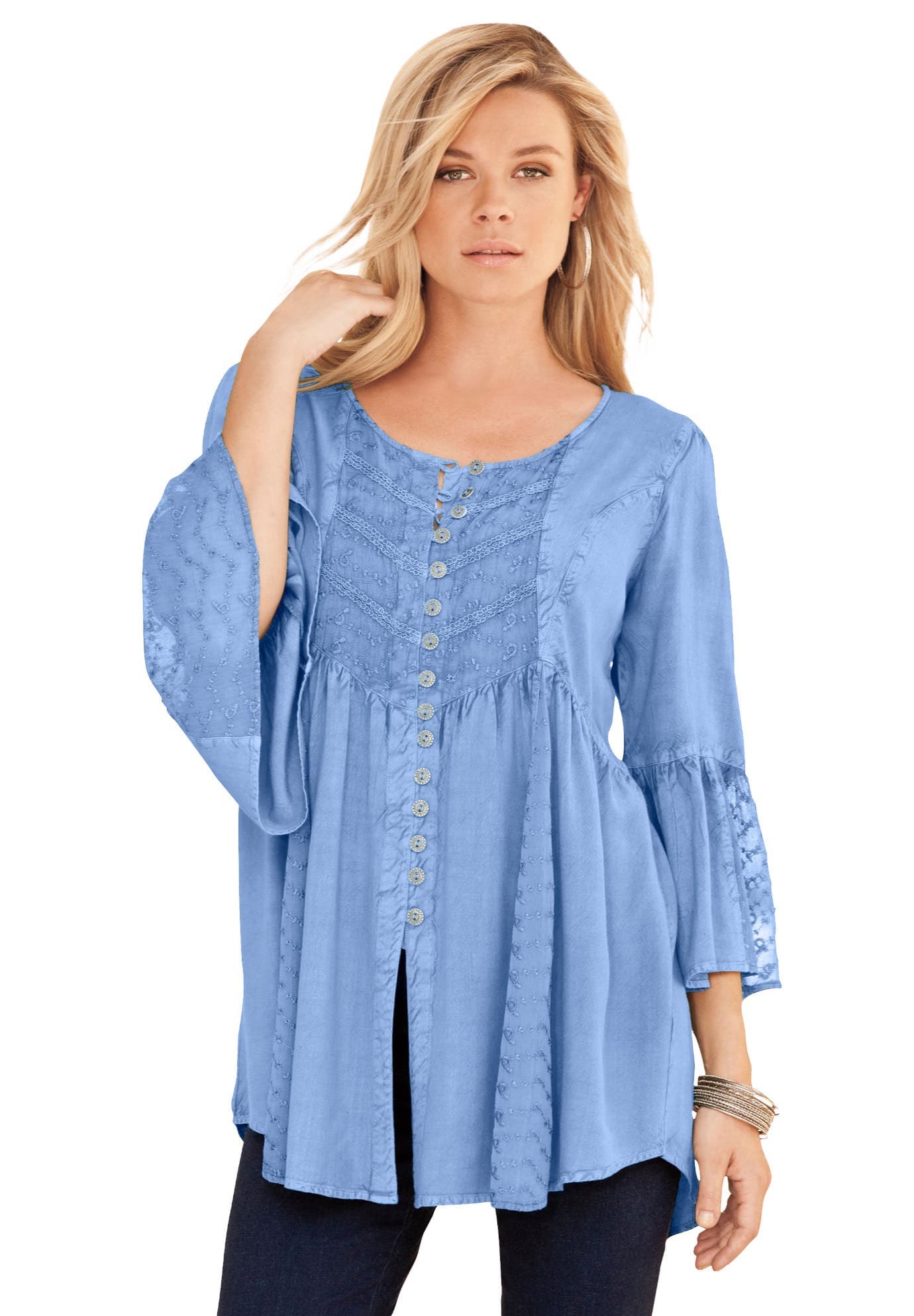 Taylor Acid Wash Big Shirt - image 5