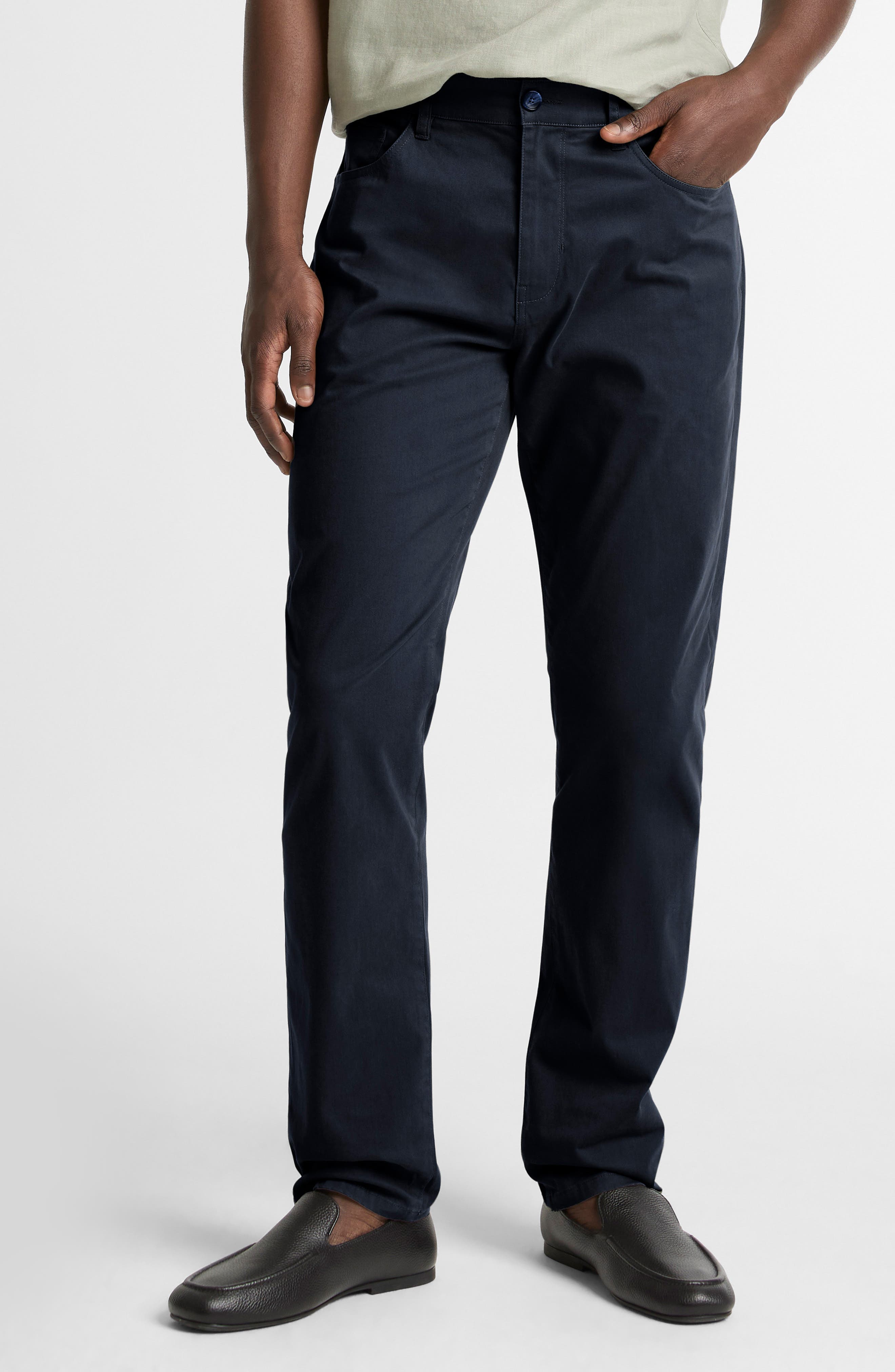 Dylan Lightweight Stretch Sateen Chinos - image 3