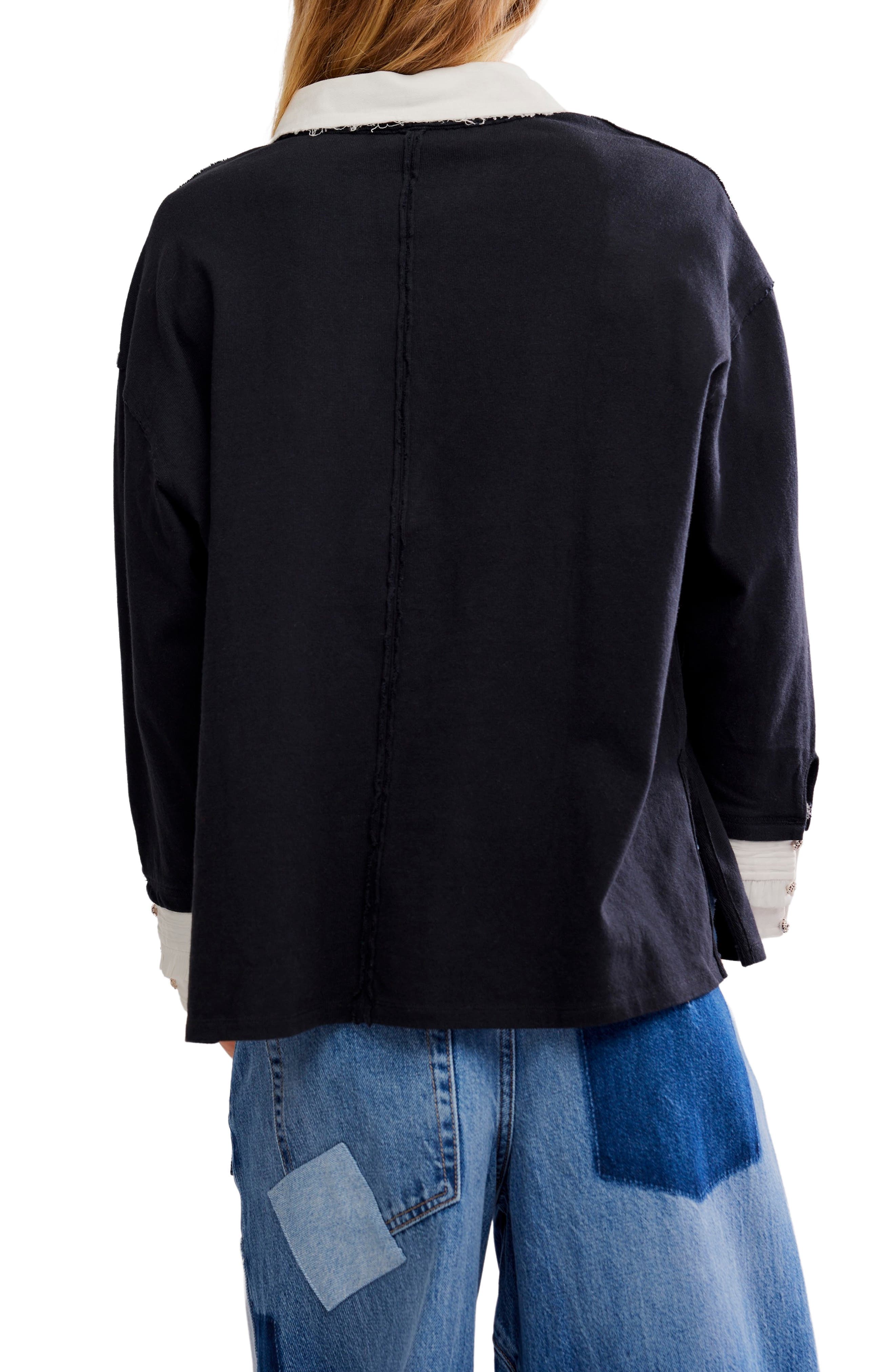 Gianna Layered Look Sweater - image 2