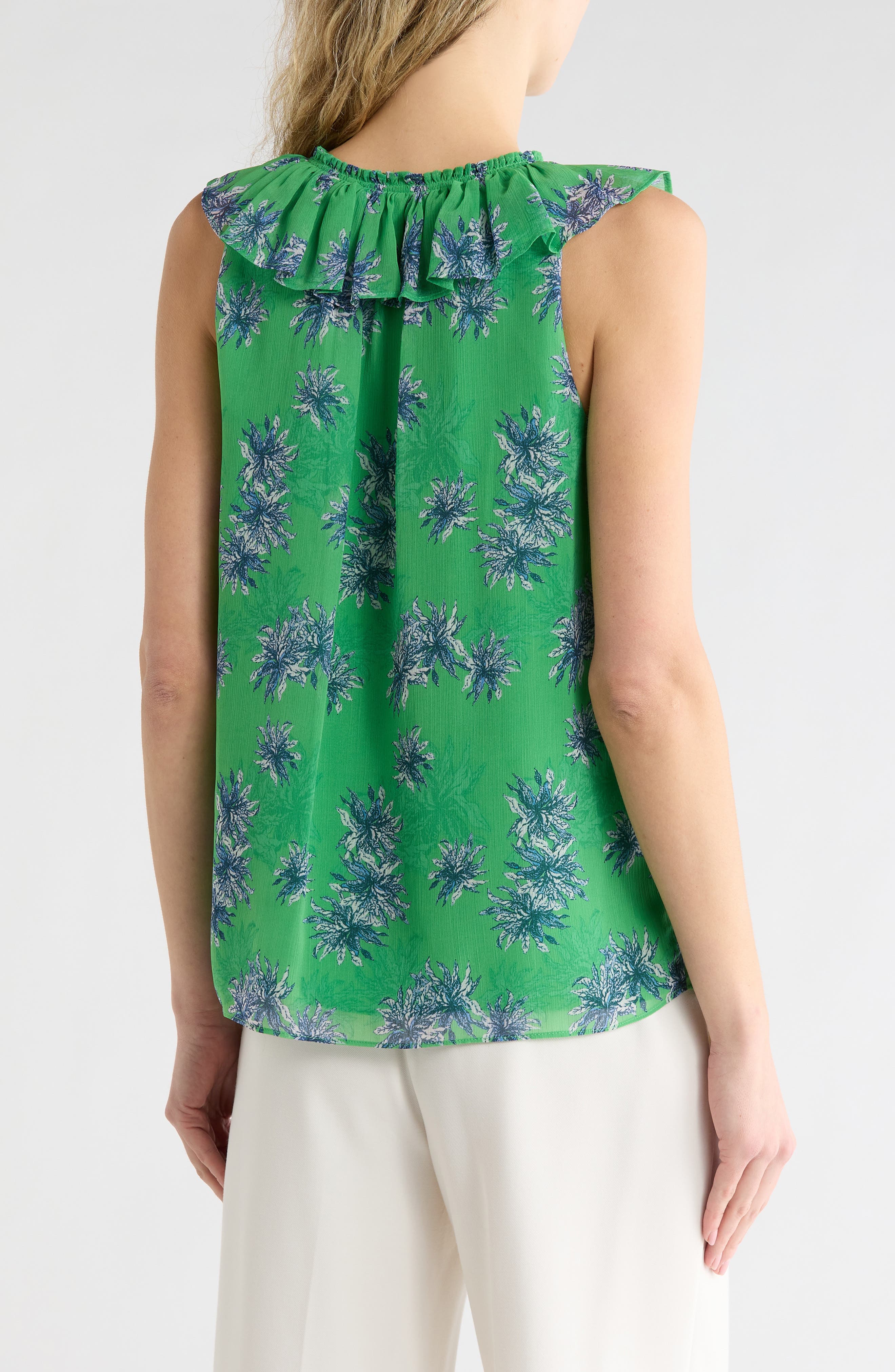 Sibyl Fern Ruffle Top - image 2
