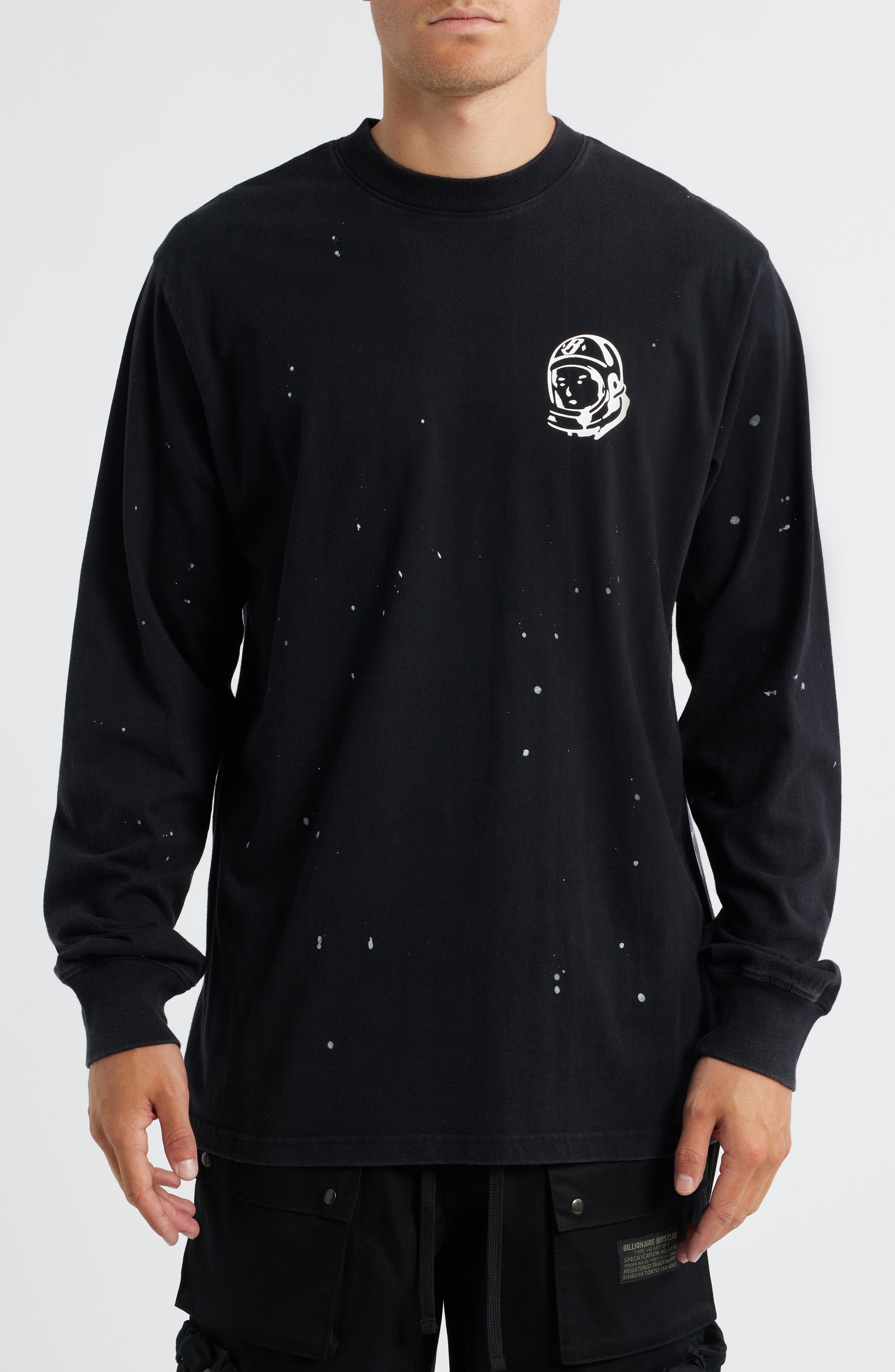 BB Oblivion Helmet Head Long Sleeve Graphic T-Shirt - image 1