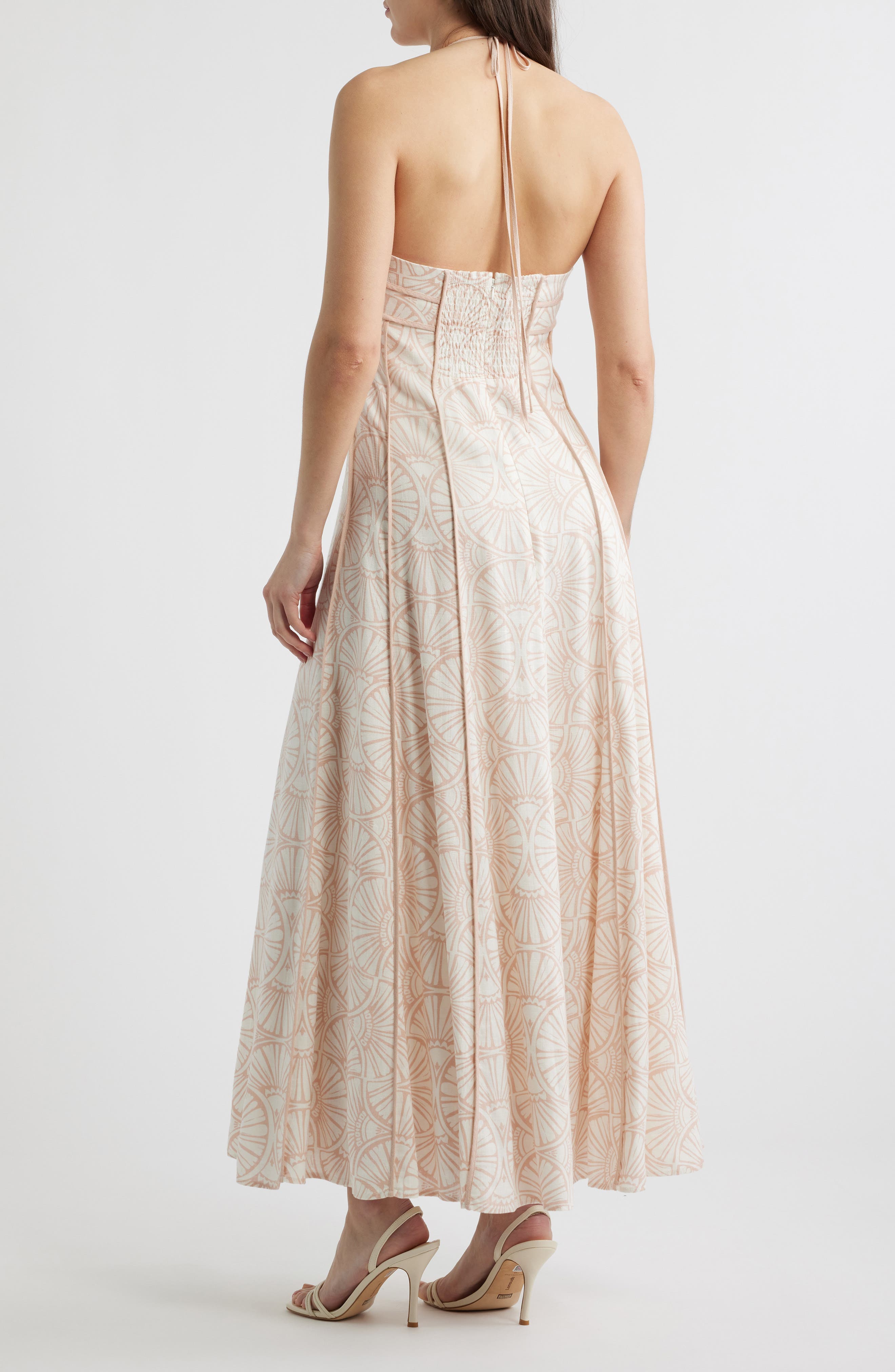The Novia Halter Maxi Dress - image 2