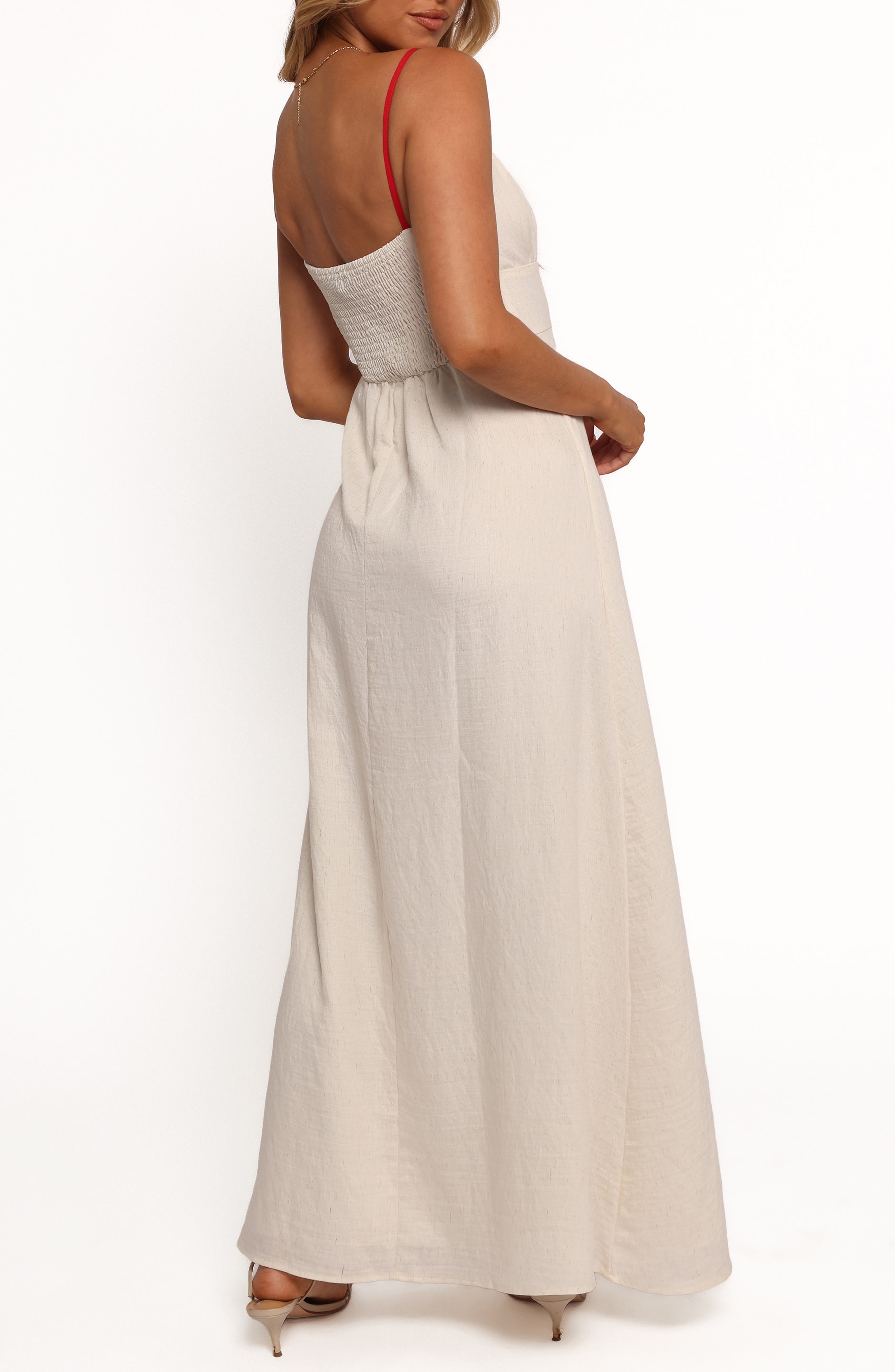 Gracie Tie Milkmaid Sundress - image 2