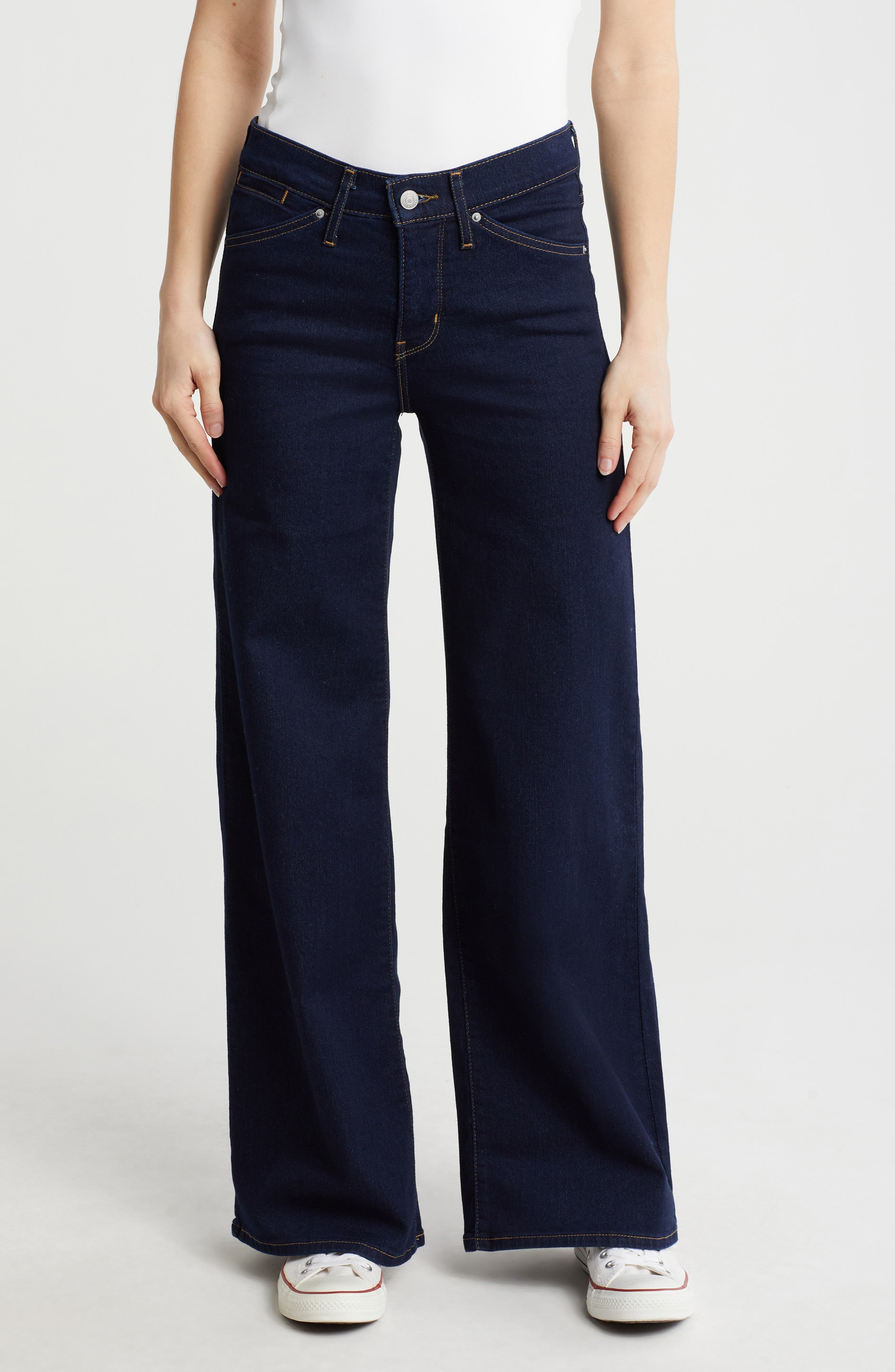 318 Shaping Wide Leg Jeans - image 1
