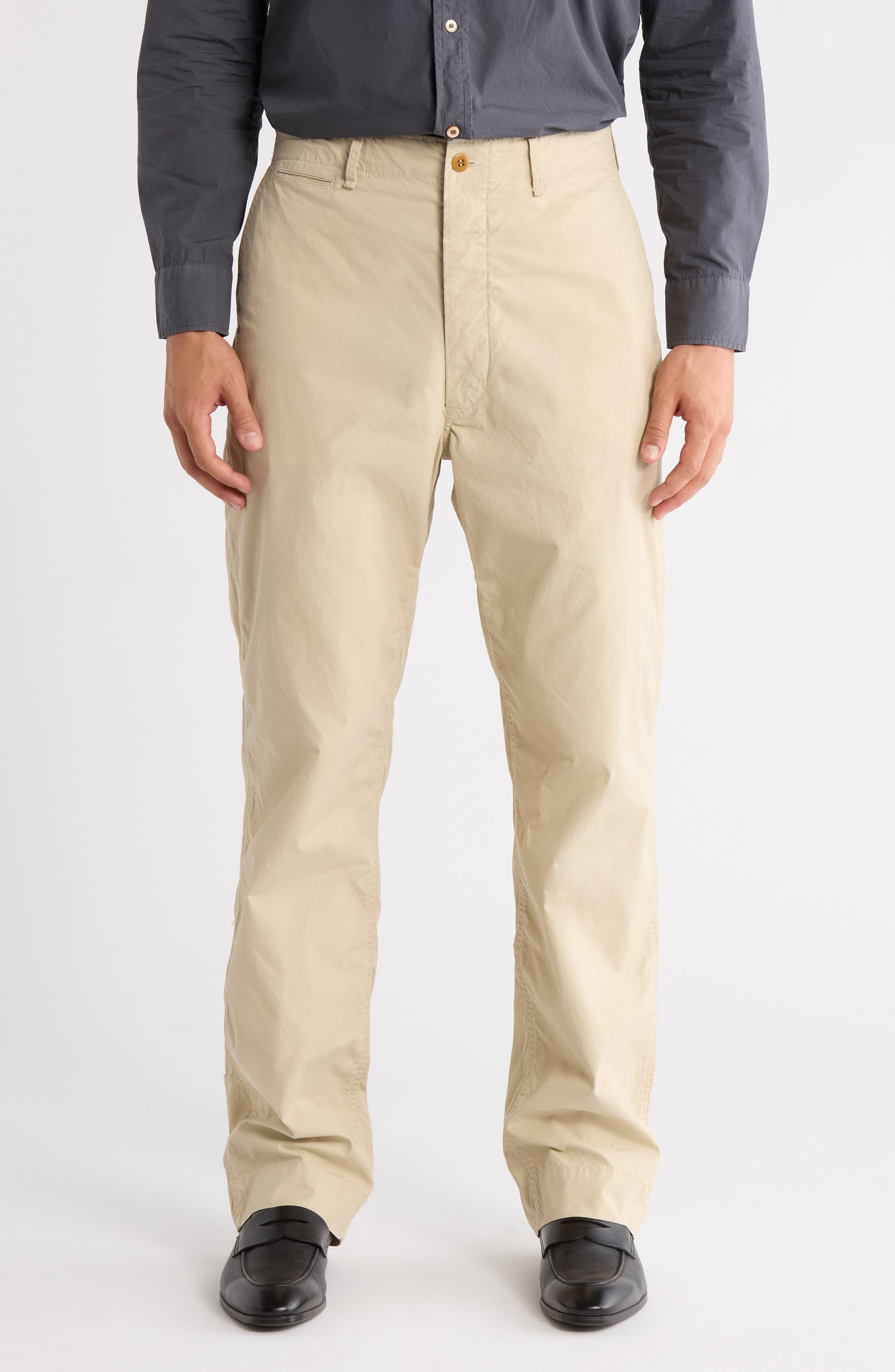Parachute Poplin Slim Pants - image 1