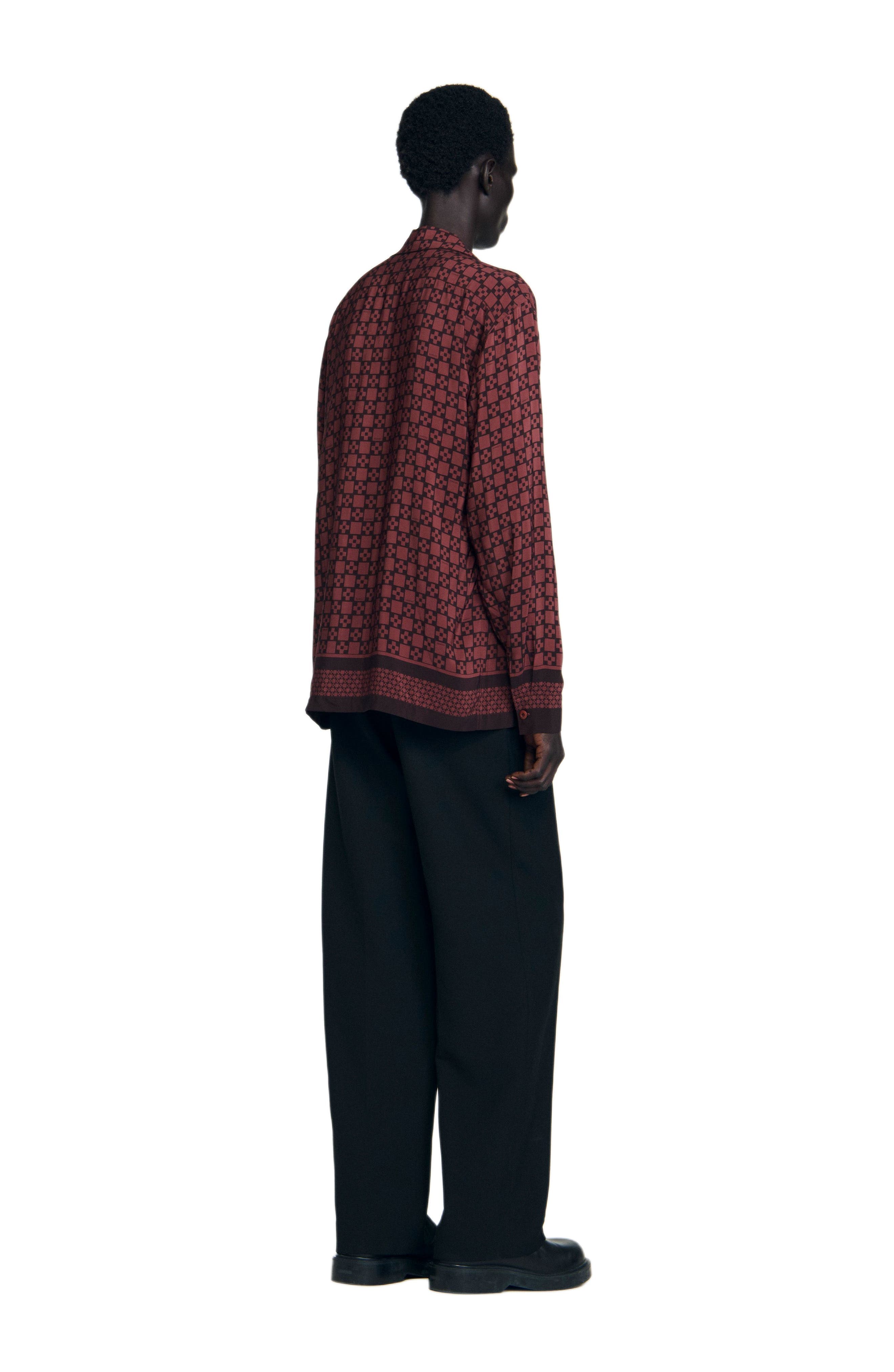 Square cross long sleeve shirt - image 2