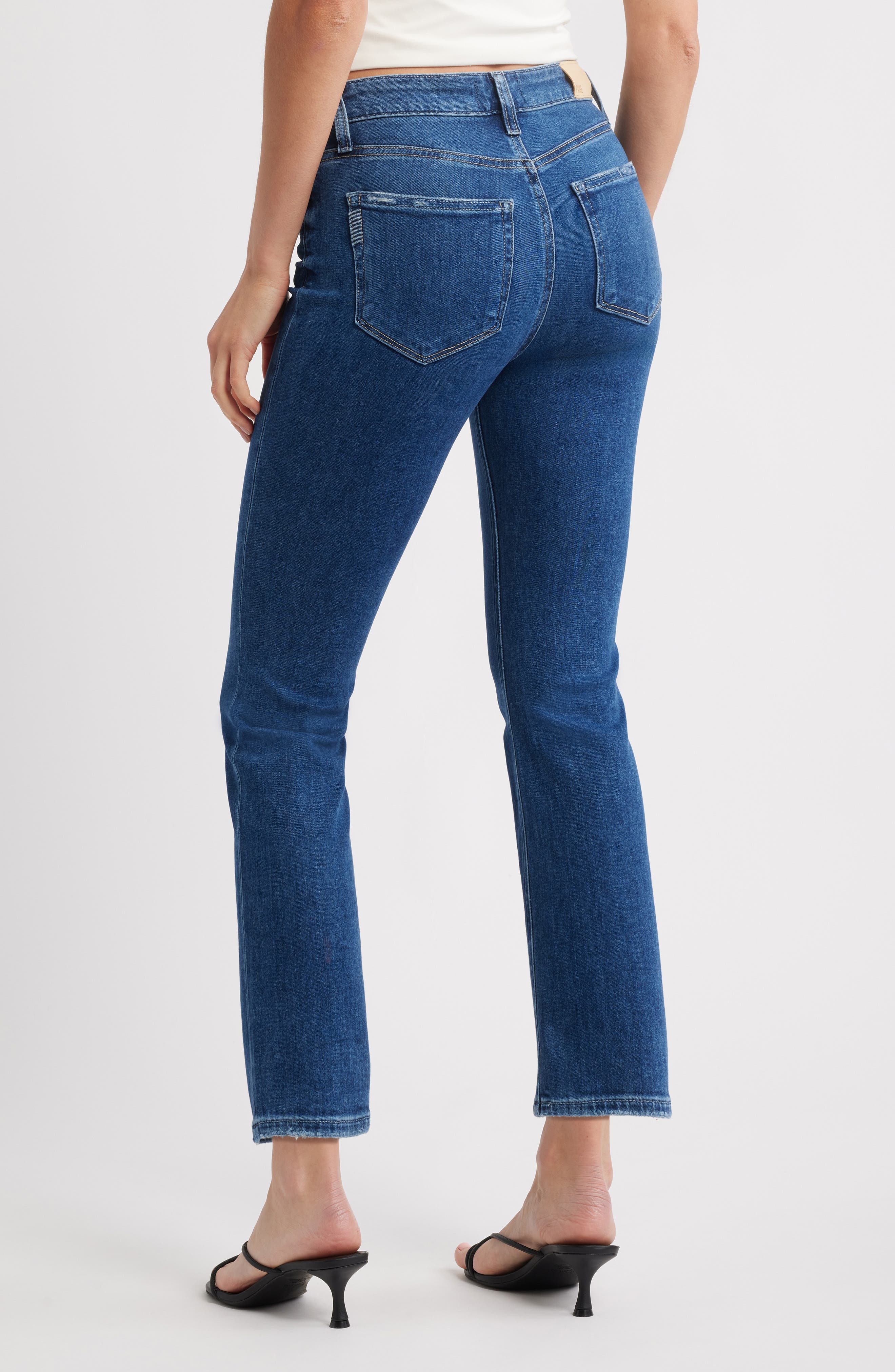 Cindy High Waist Ankle Straight Leg Jeans - image 2