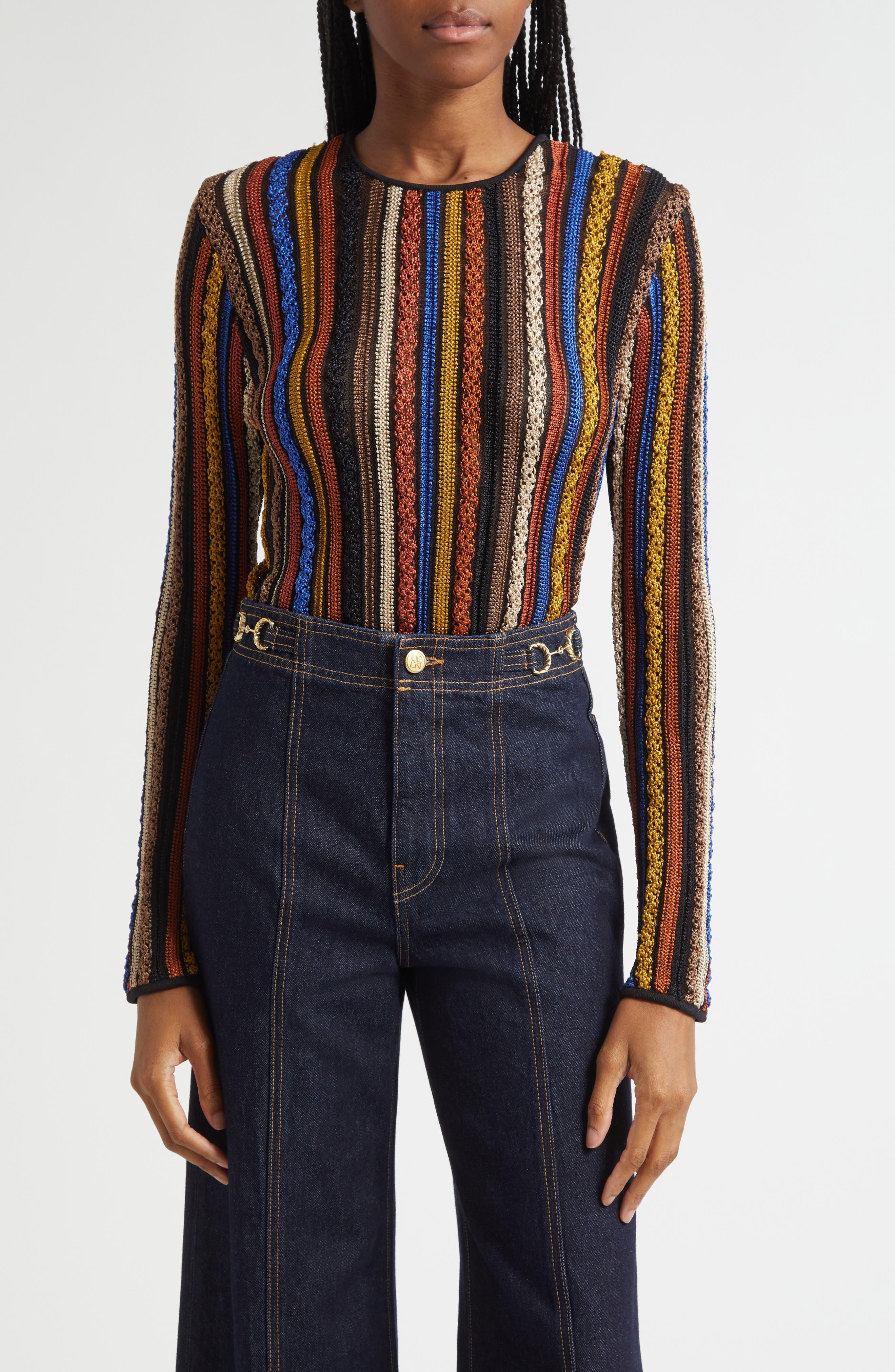 Ardith Long Sleeve Knit Top - image 1