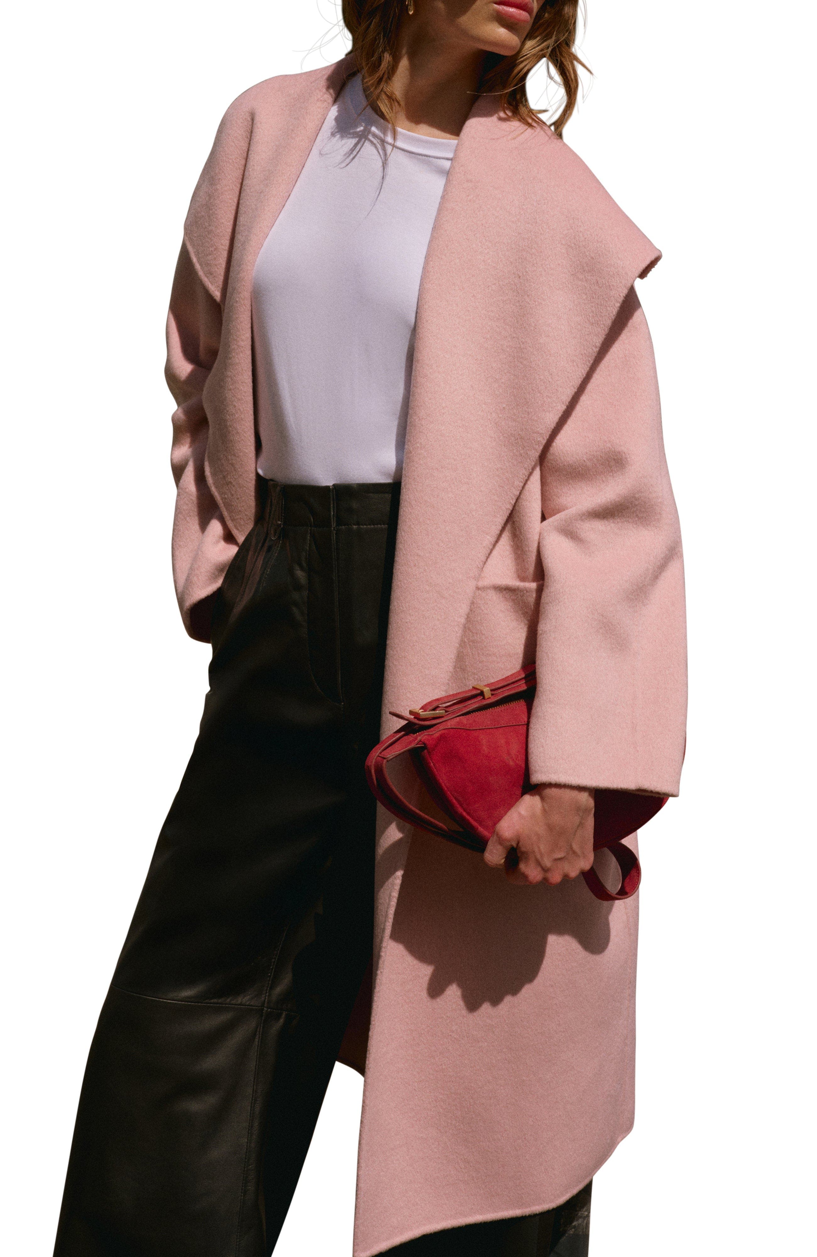 Wool Blend Hand Finished Coat - image 1