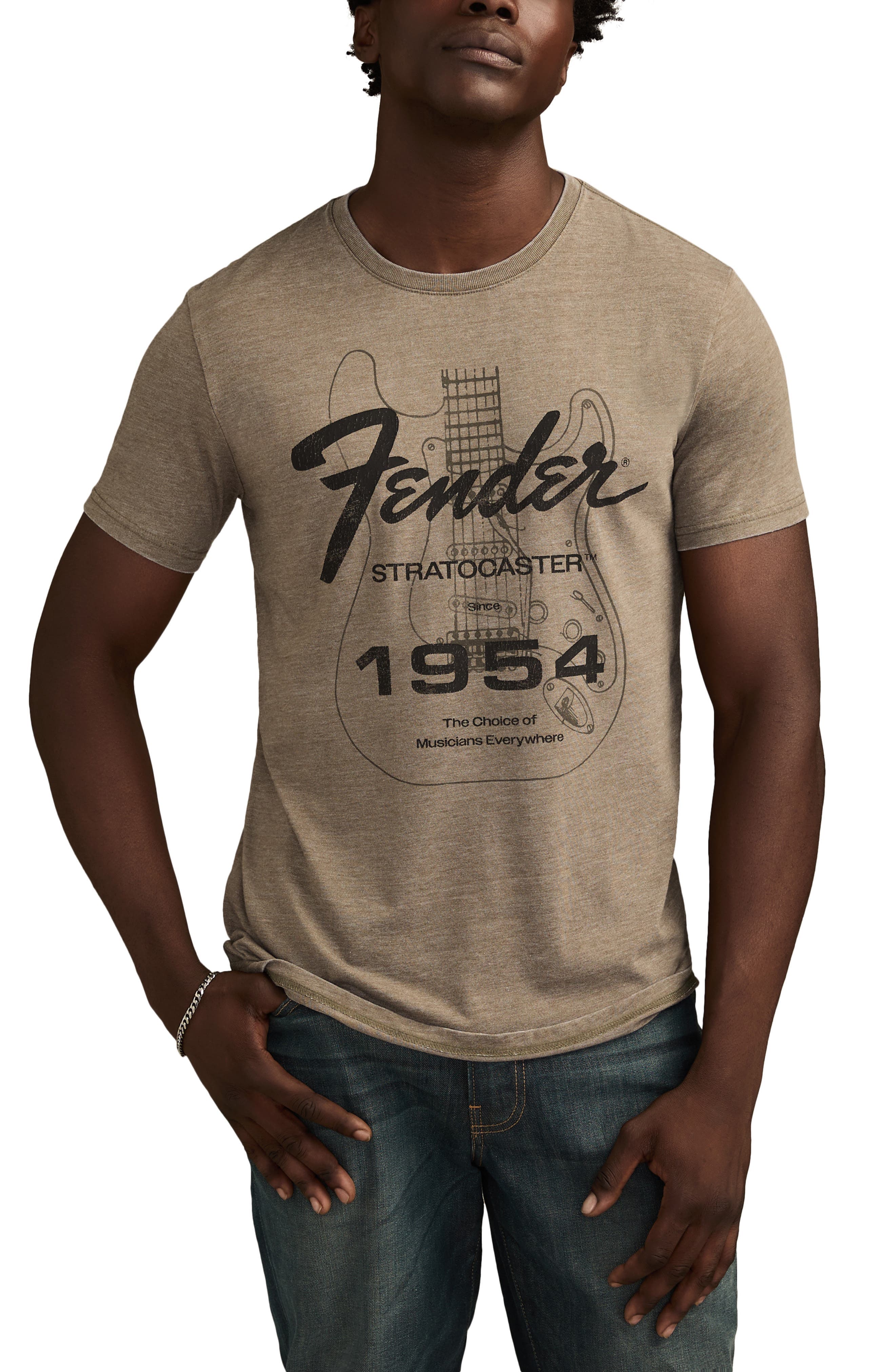 Fender Stratocaster Graphic T-Shirt - image 1