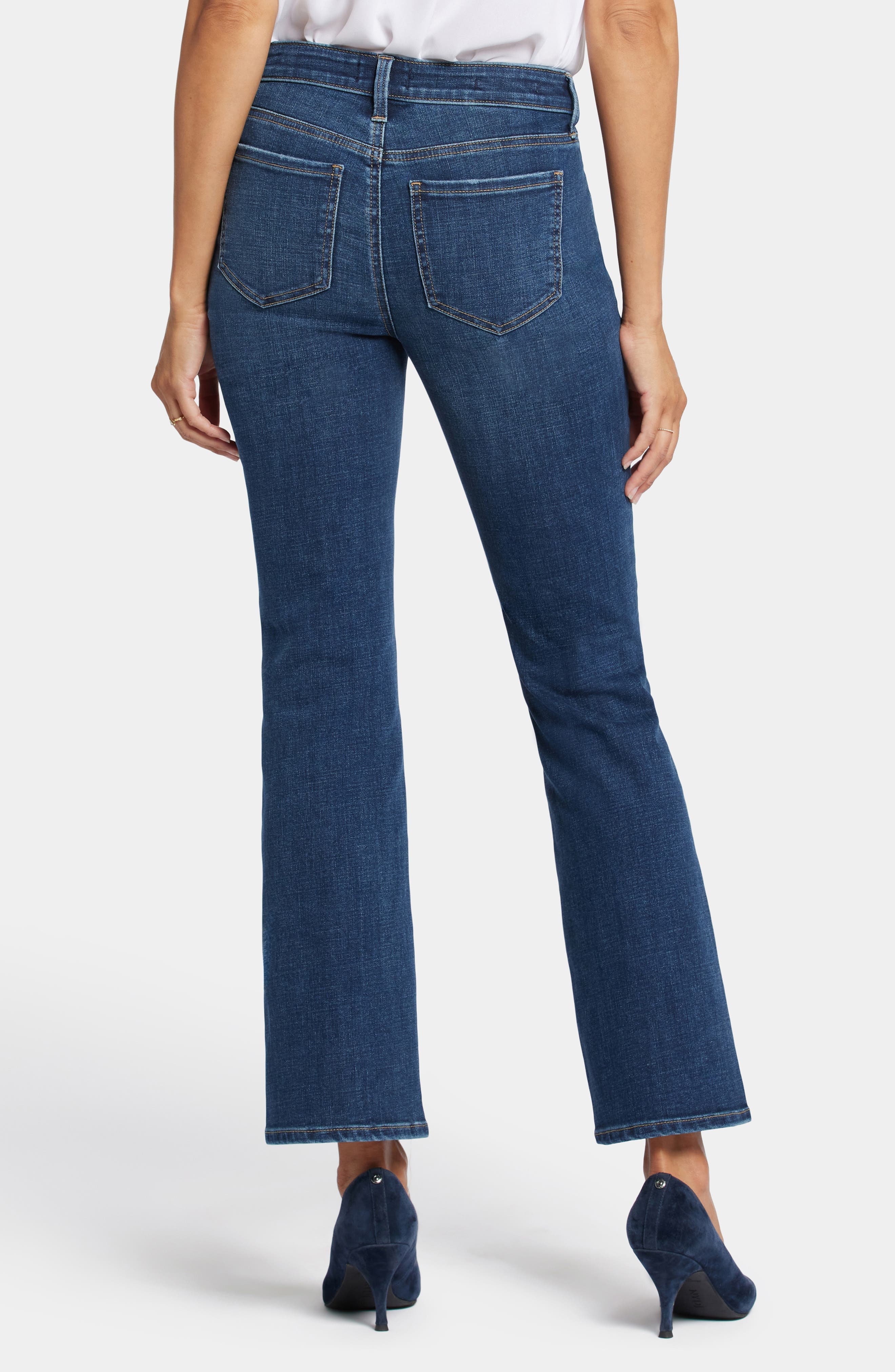 Barbara Side Slit Bootcut Jeans - image 2