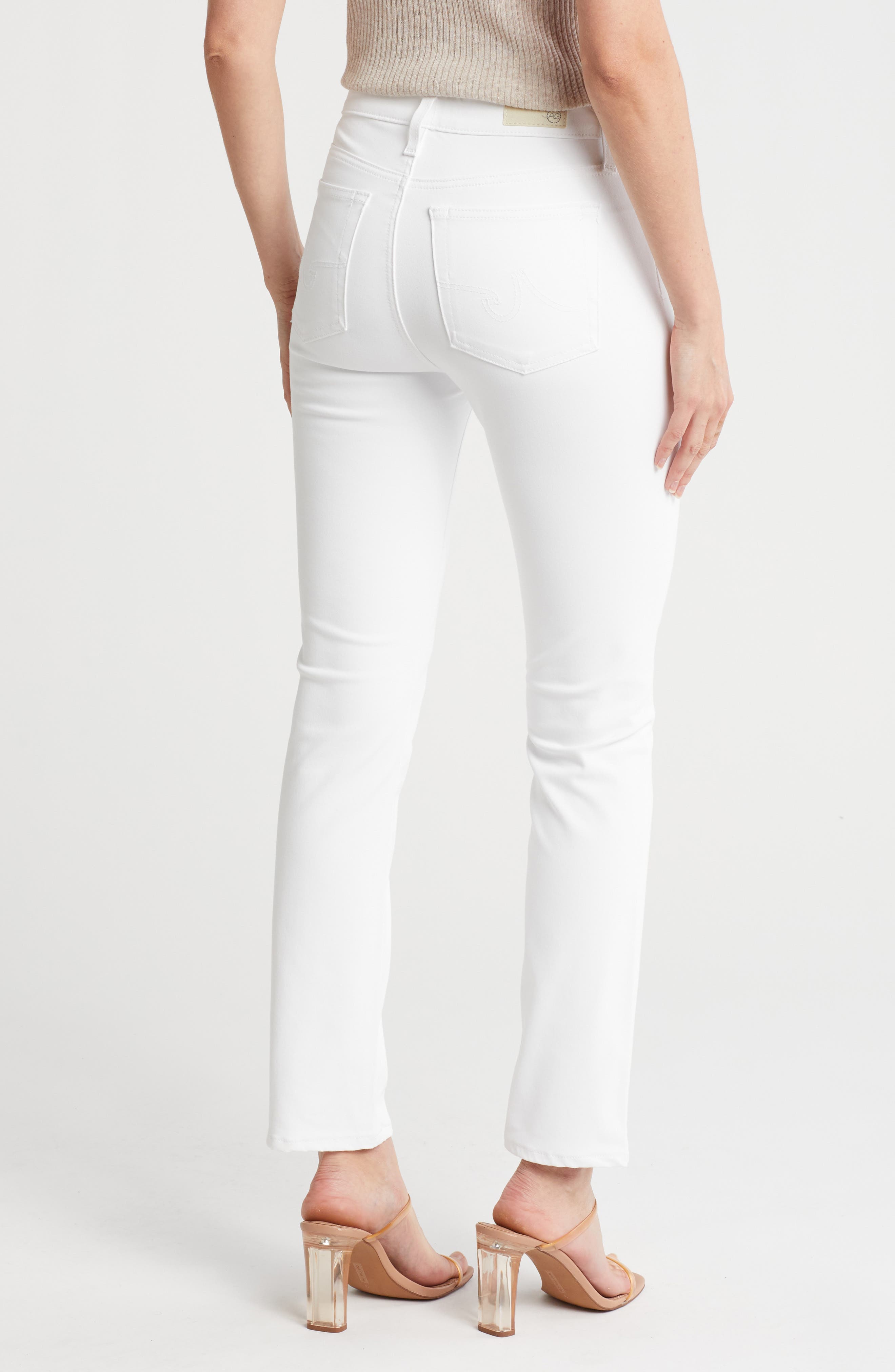 Mari High Waist Slim Straight Leg Jeans - image 2