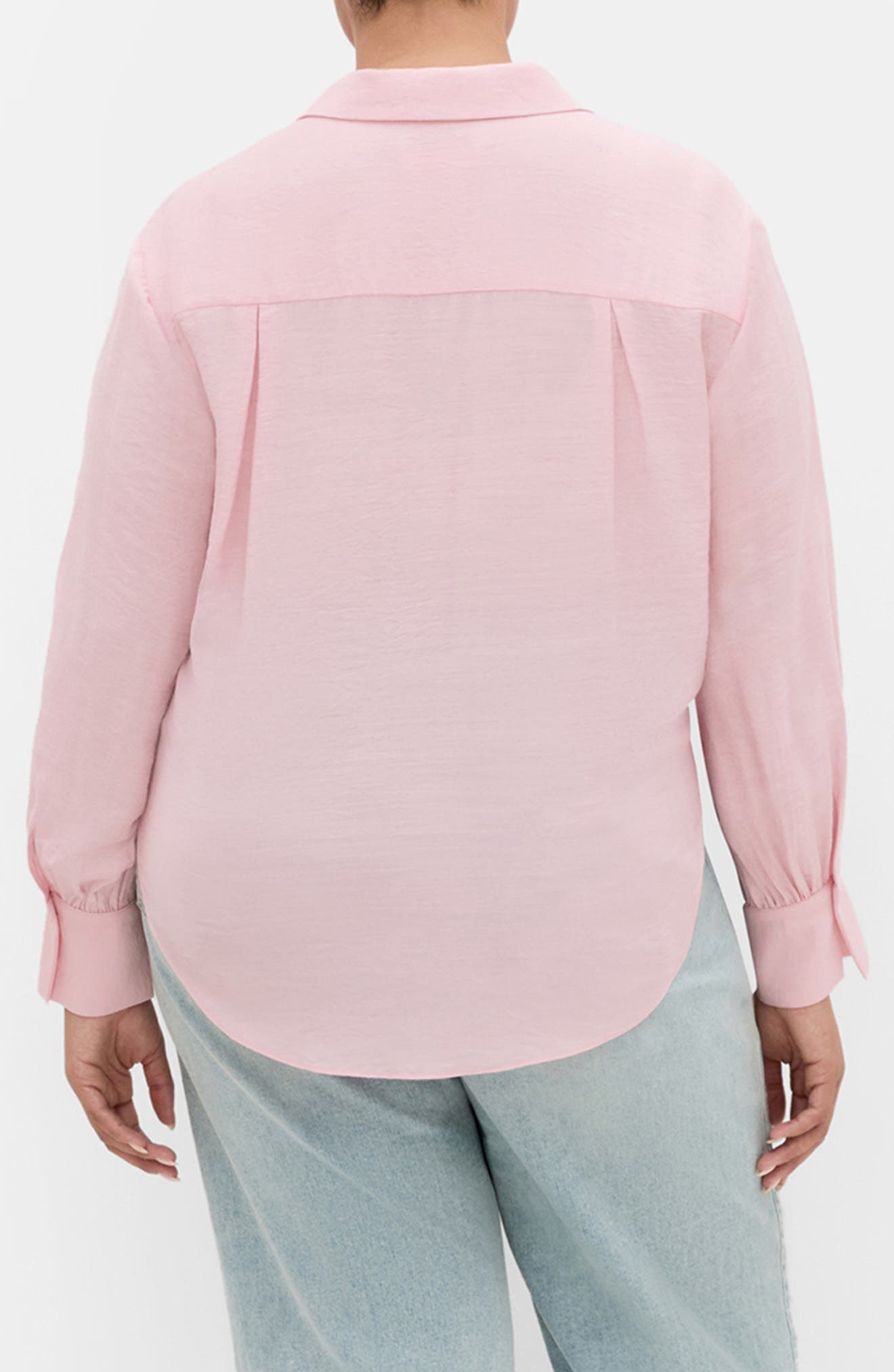 Rosabella Tie Hem Button-Up Shirt - image 4