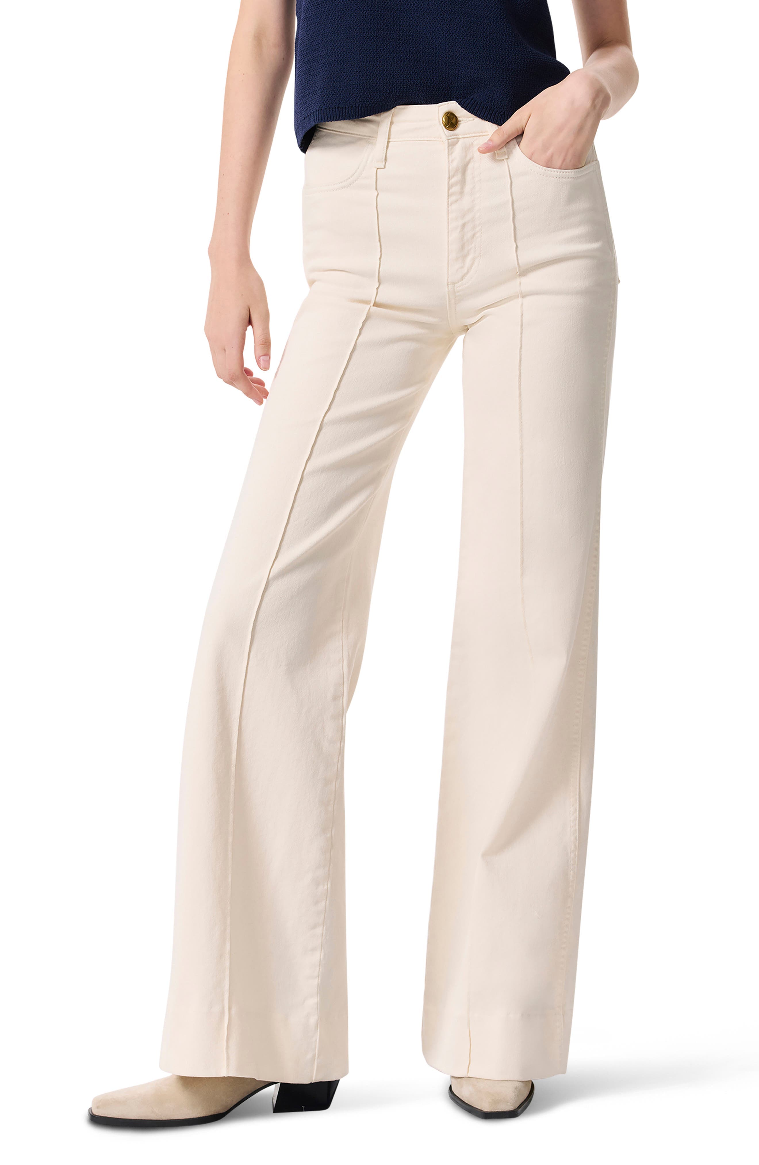 Skylar High Waist Seamed Wide Leg Jeans - image 1