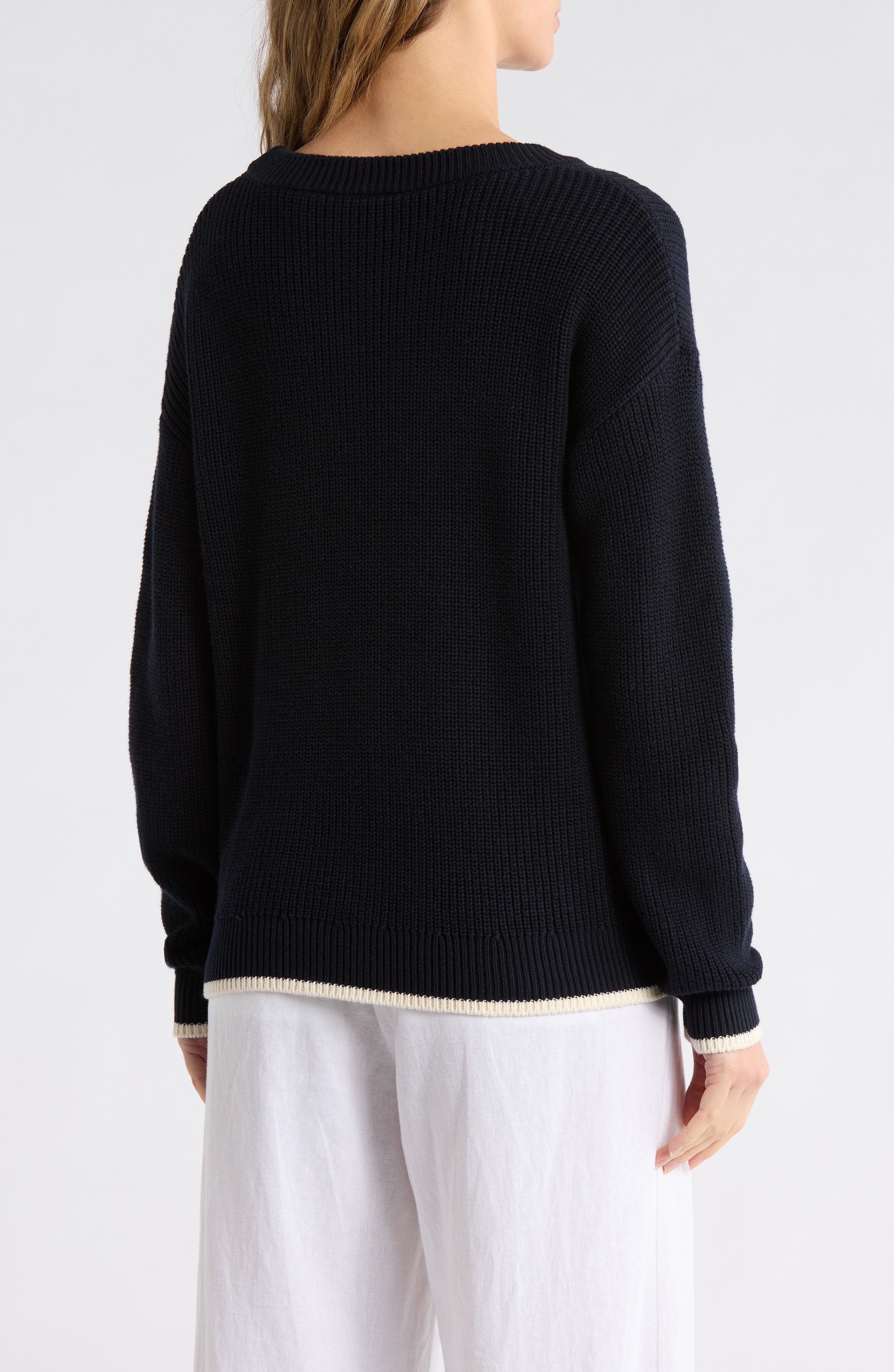 Bon Voyage Cotton Sweater - image 2