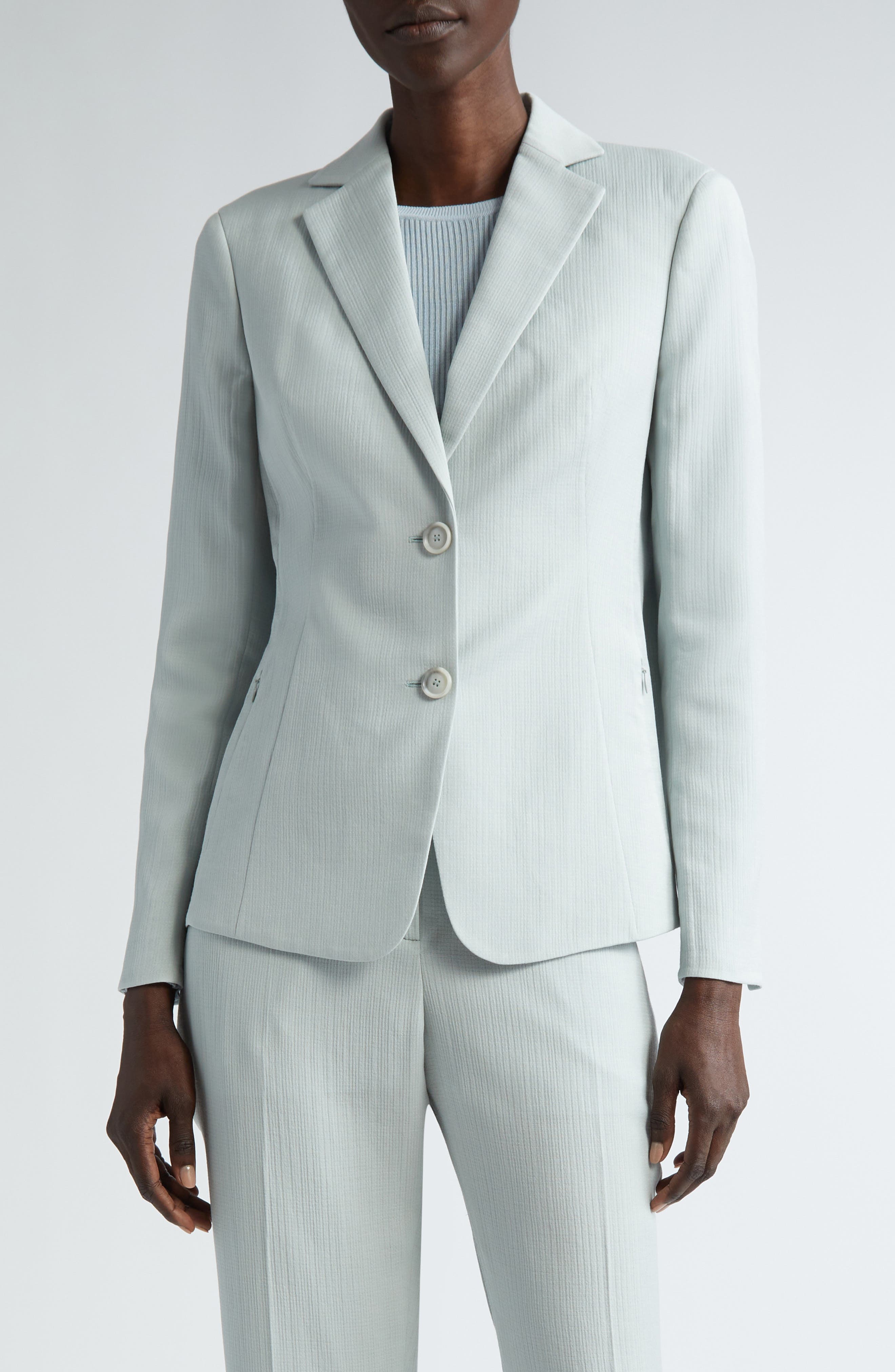 Lavino Cotton & Silk Blend Double Face Jacket - image 1
