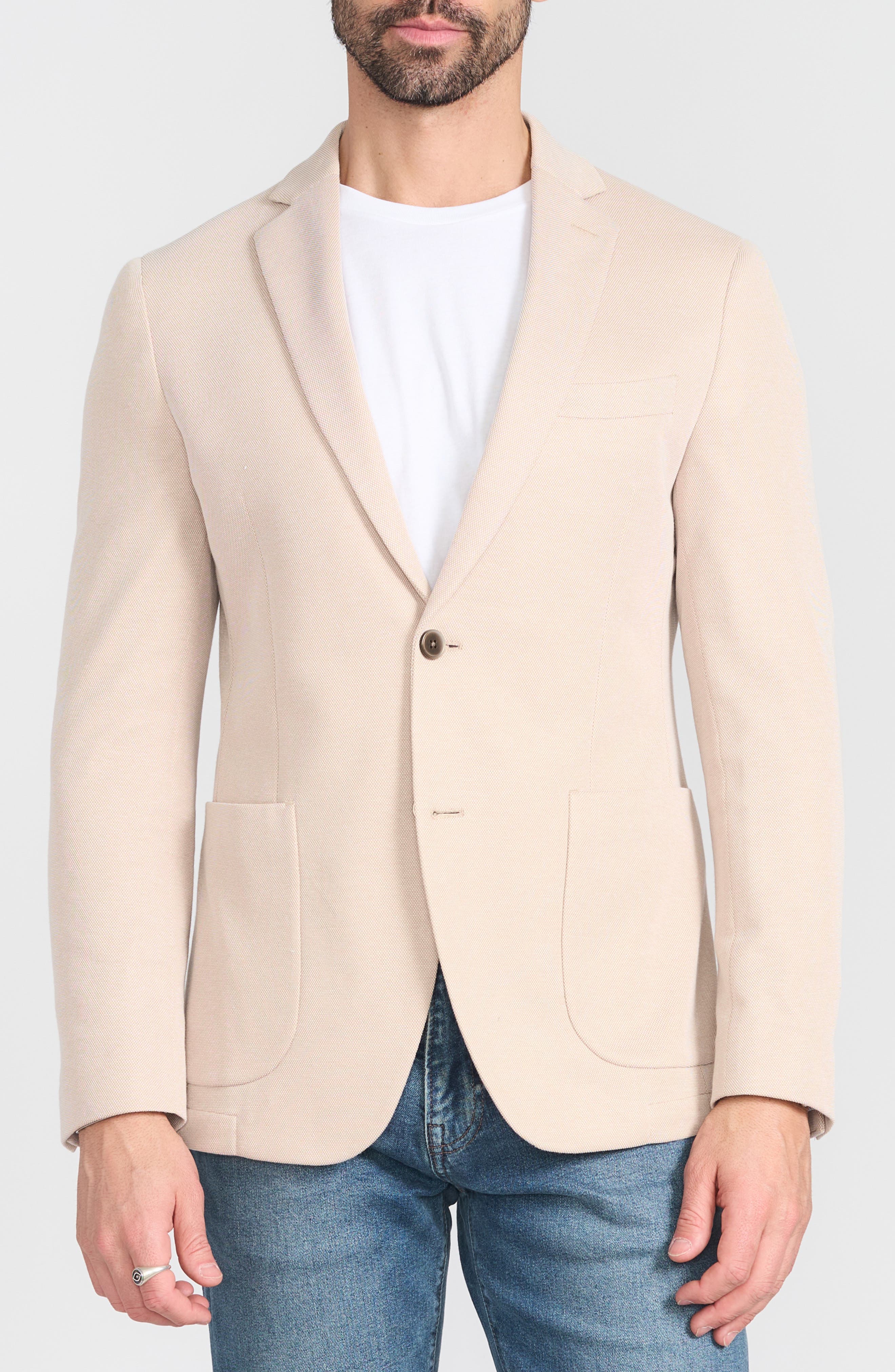 Textured Knit Sport Coat - image 1
