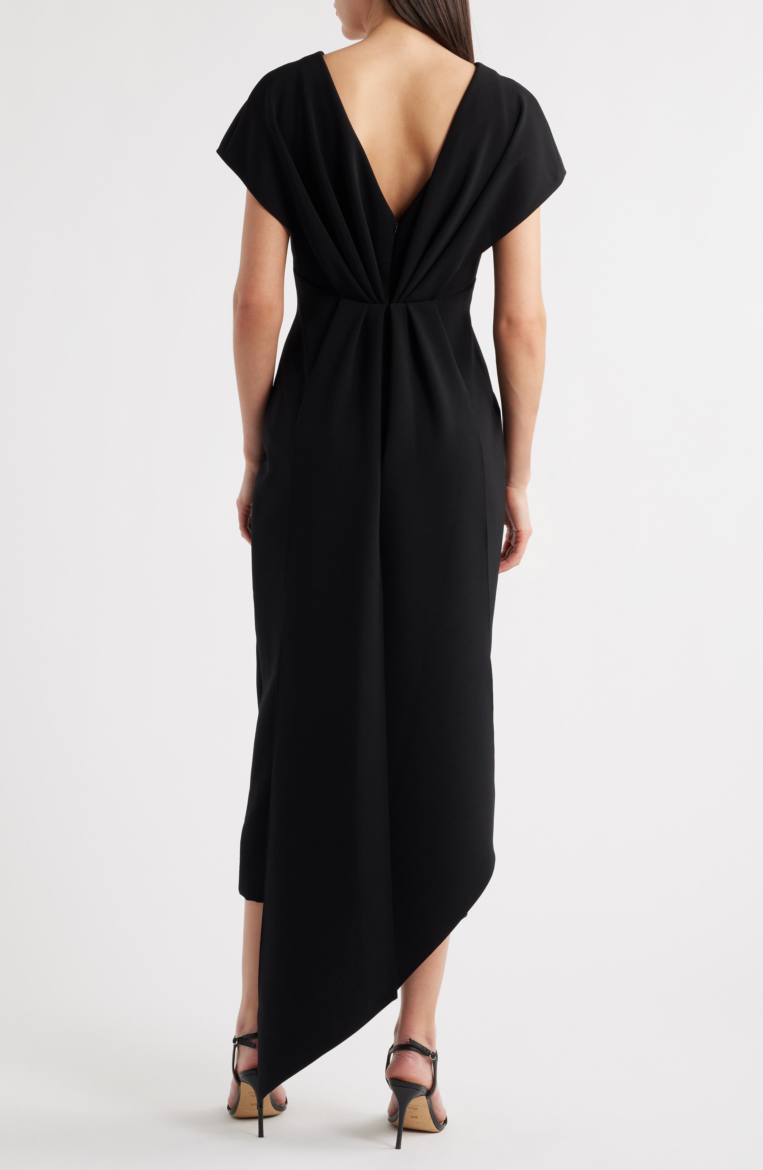 Crepe Cocktail Dress - image 2
