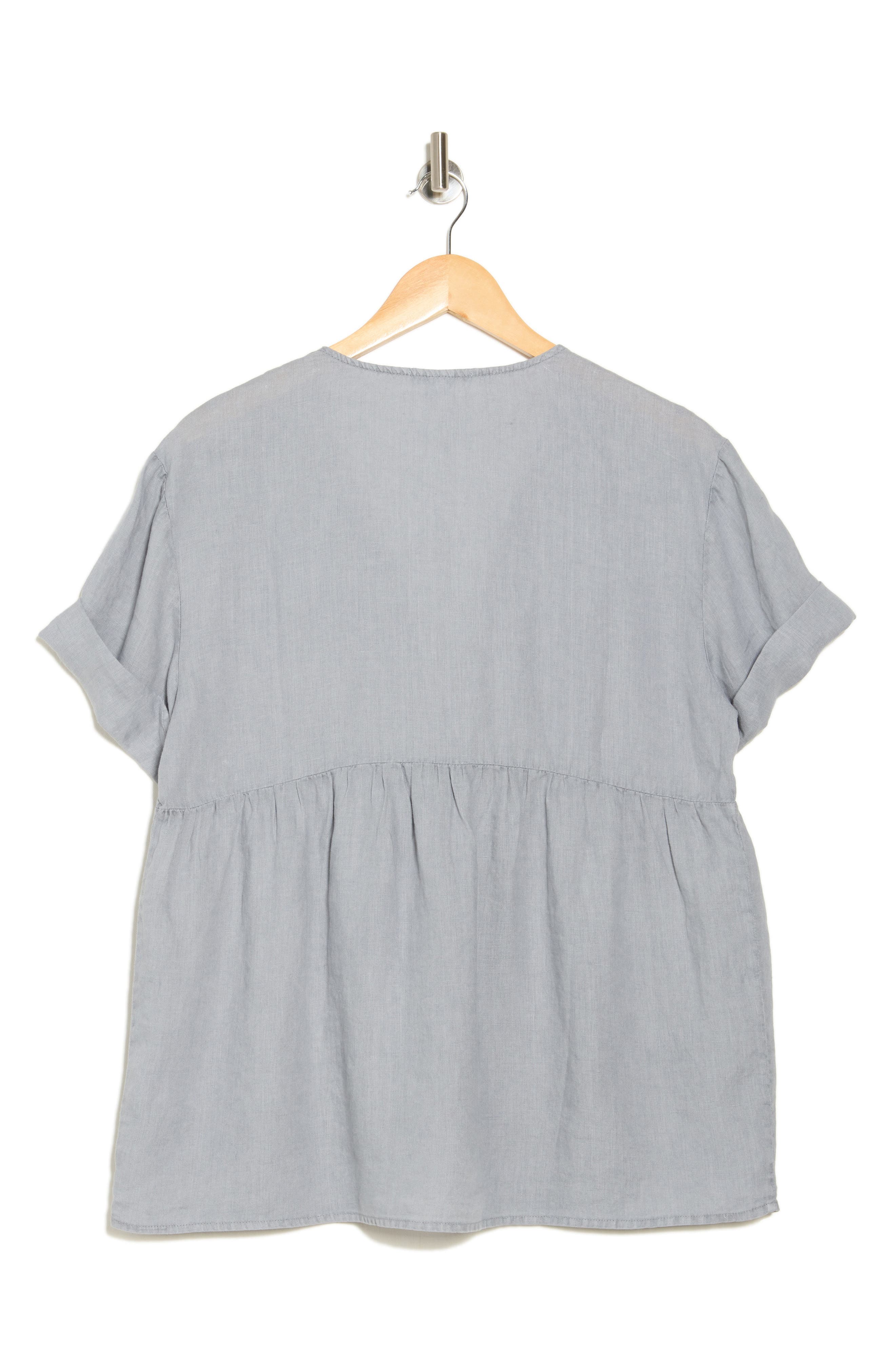 Dolman Sleeve Linen Top - image 2