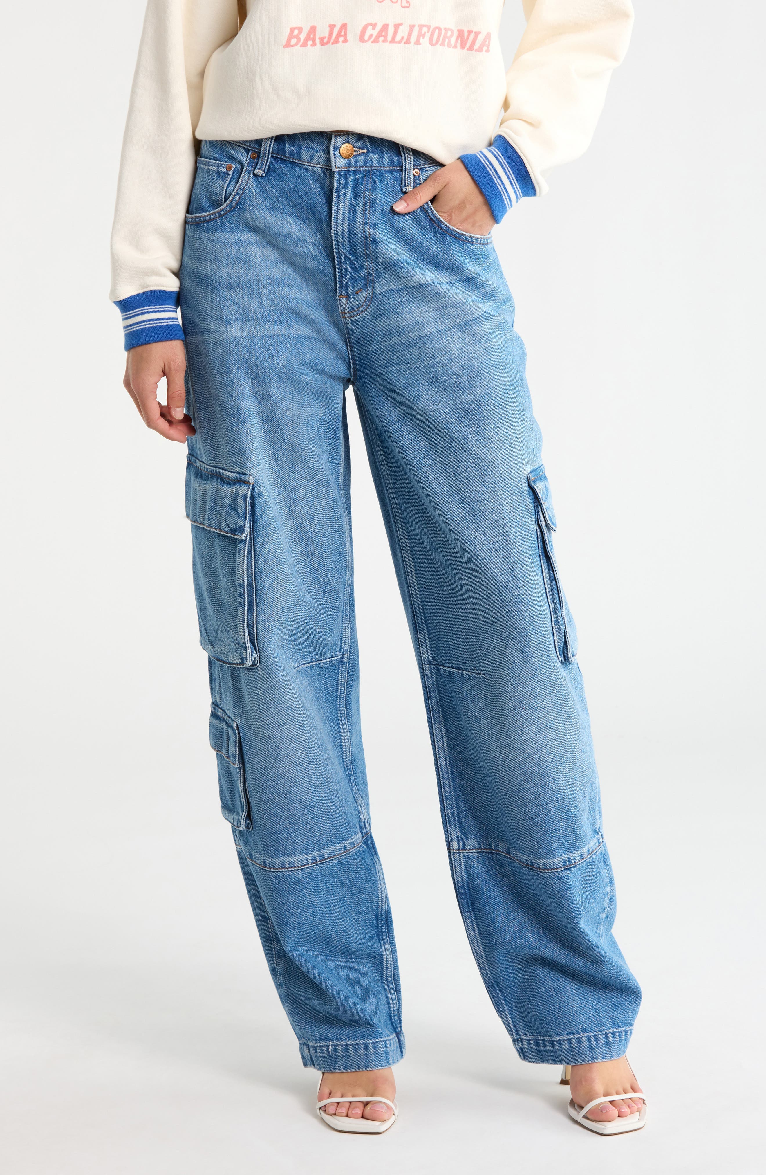 The Side Dish Cargo Jeans - image 1