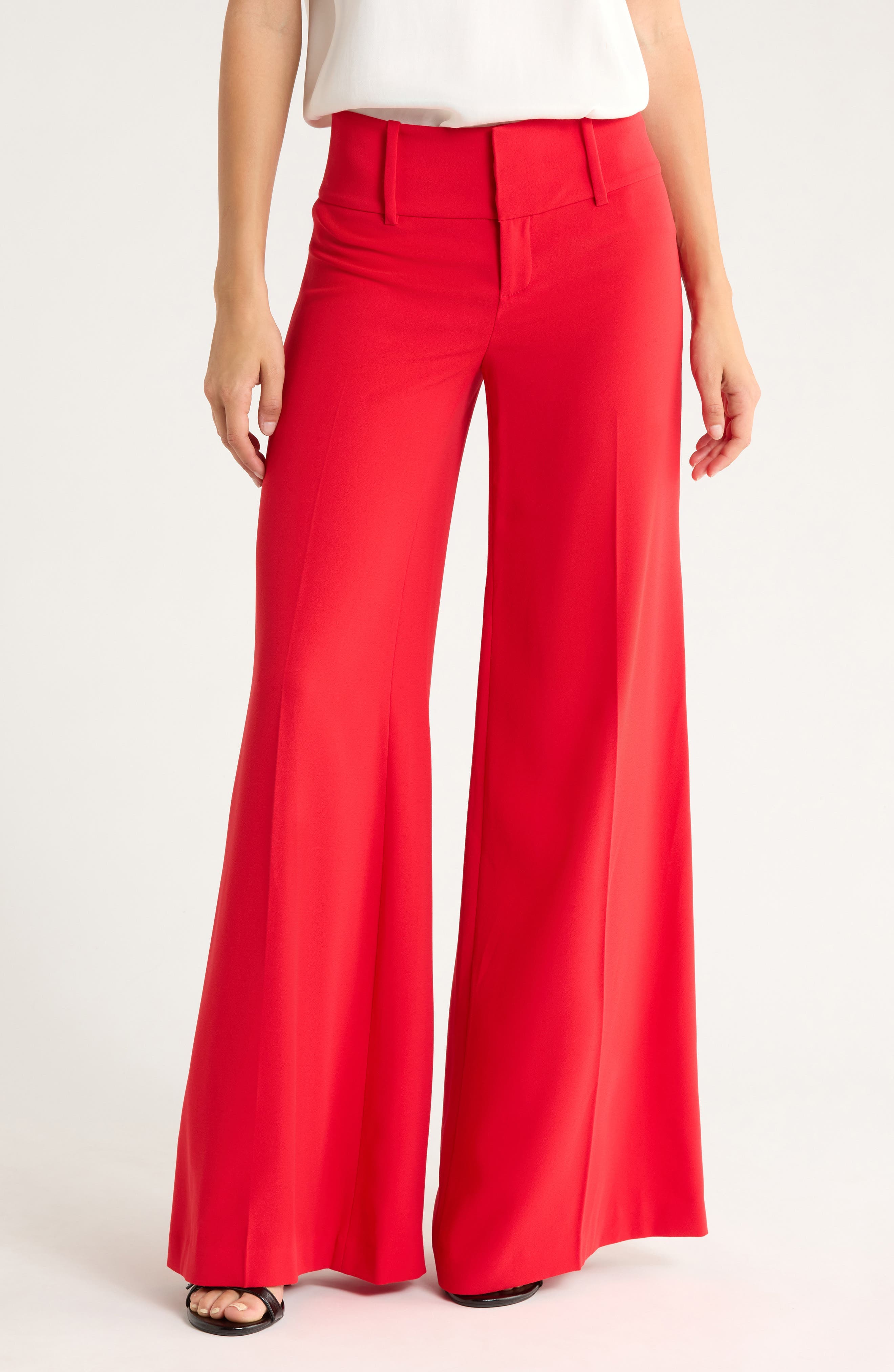 Olivia Low Rise Wide Flare Leg Pants - image 1