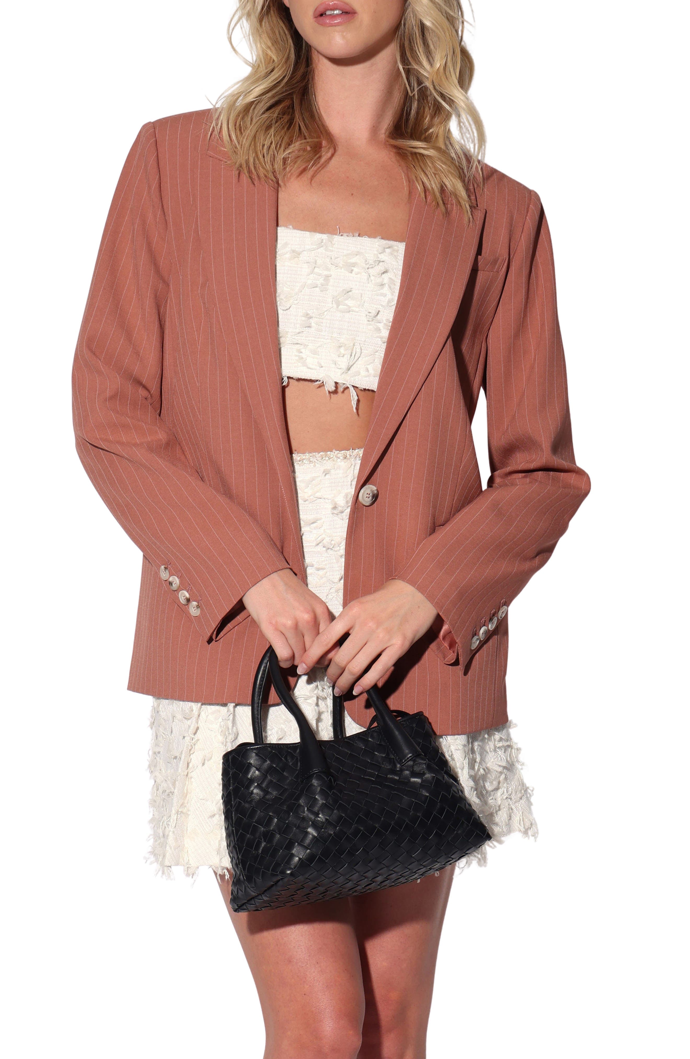 Serena Pinstripe Blazer - image 1