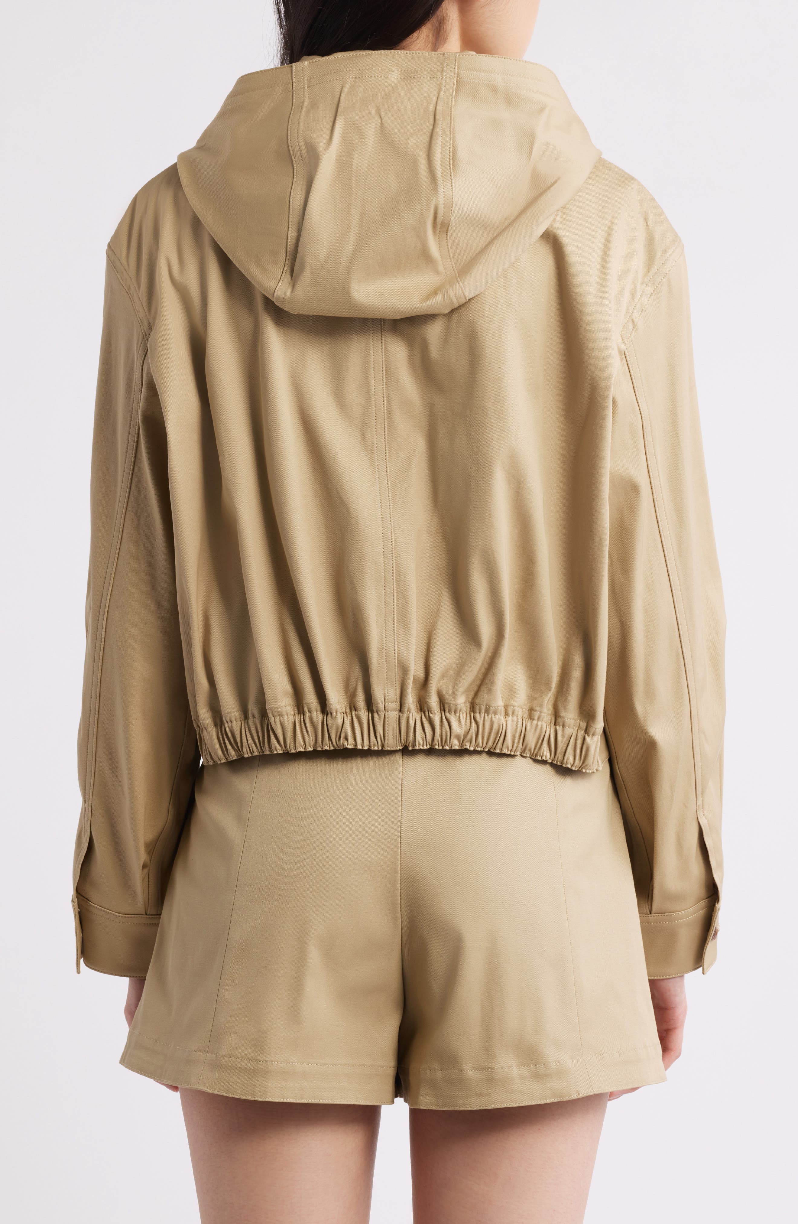 Hooded Crop Jacket - image 2