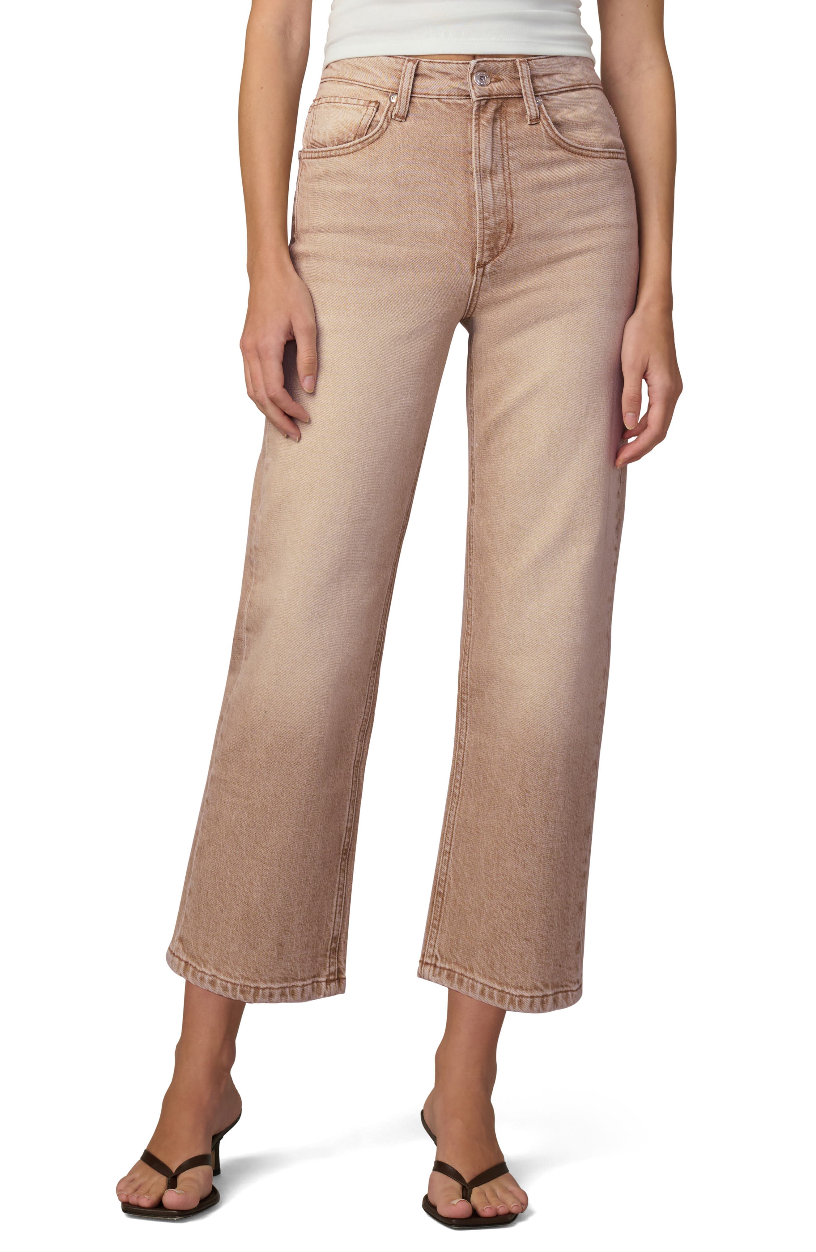 The Margot High Waist Crop Straight Leg Jeans - image 1