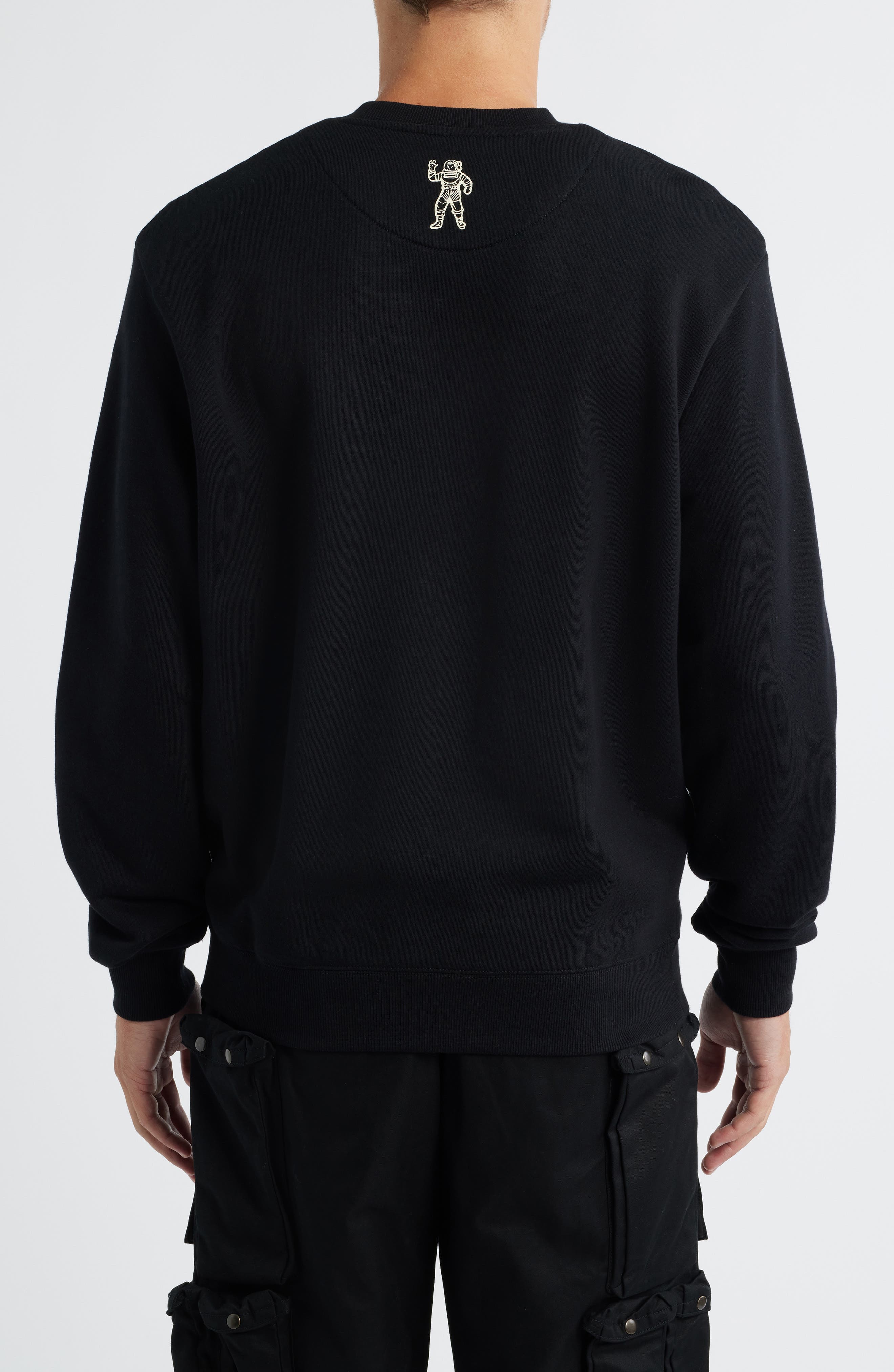 BB Astronaut Embroidered Cotton Crewneck Sweatshirt - image 2
