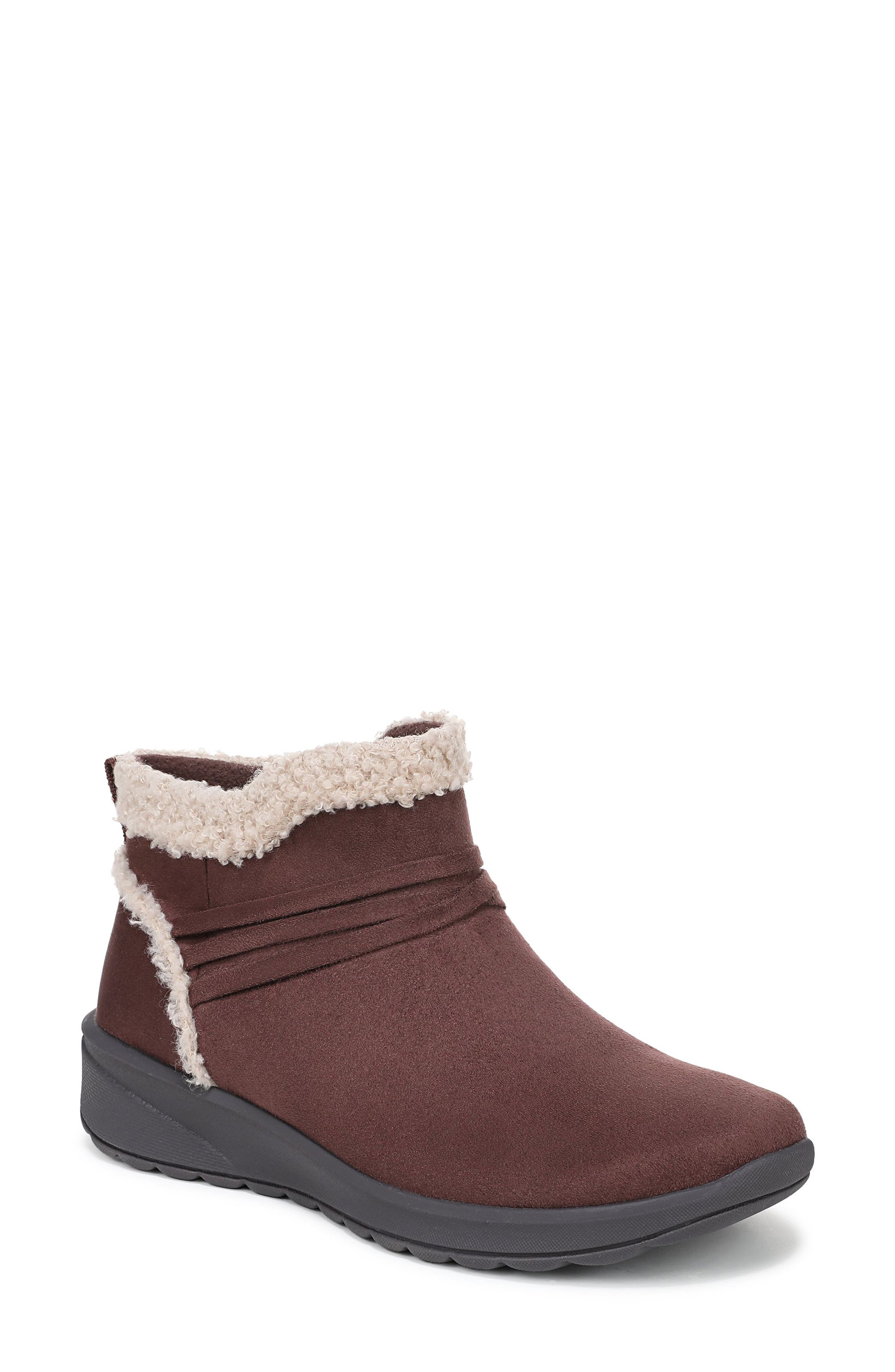 Glendale Faux Fur Trim Bootie - image 1