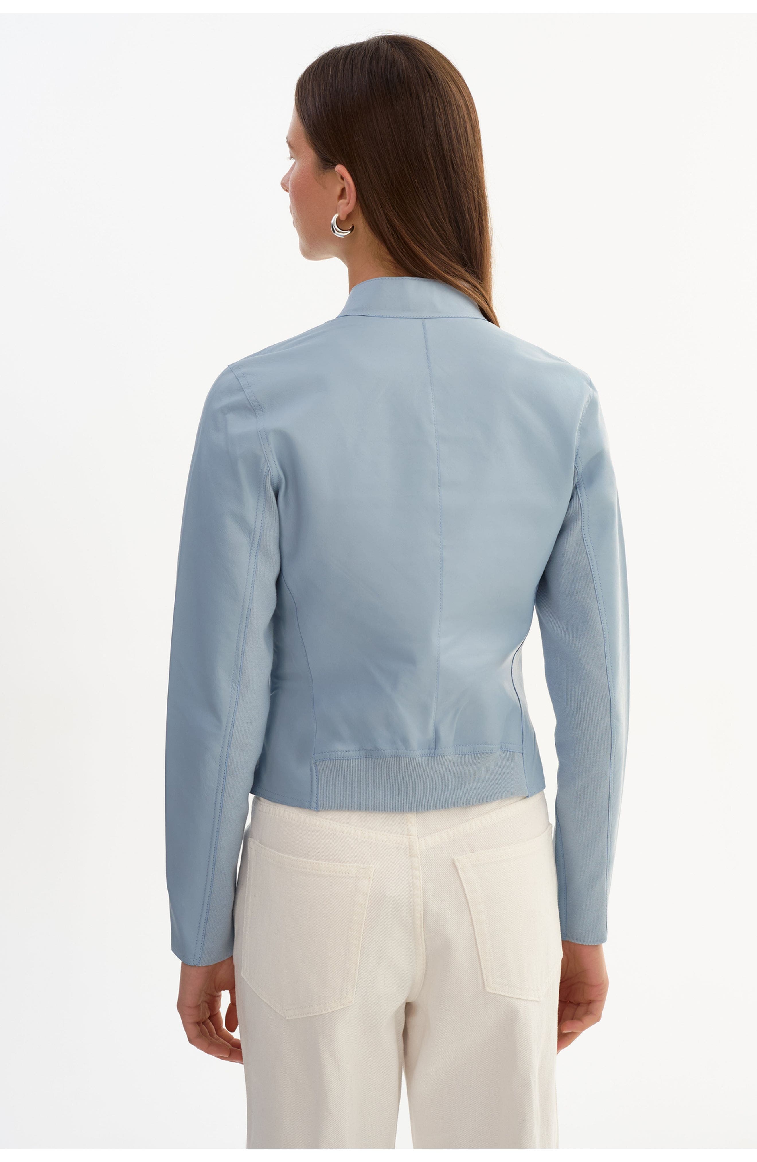 Chapin | Reversible Leather Bomber - image 2