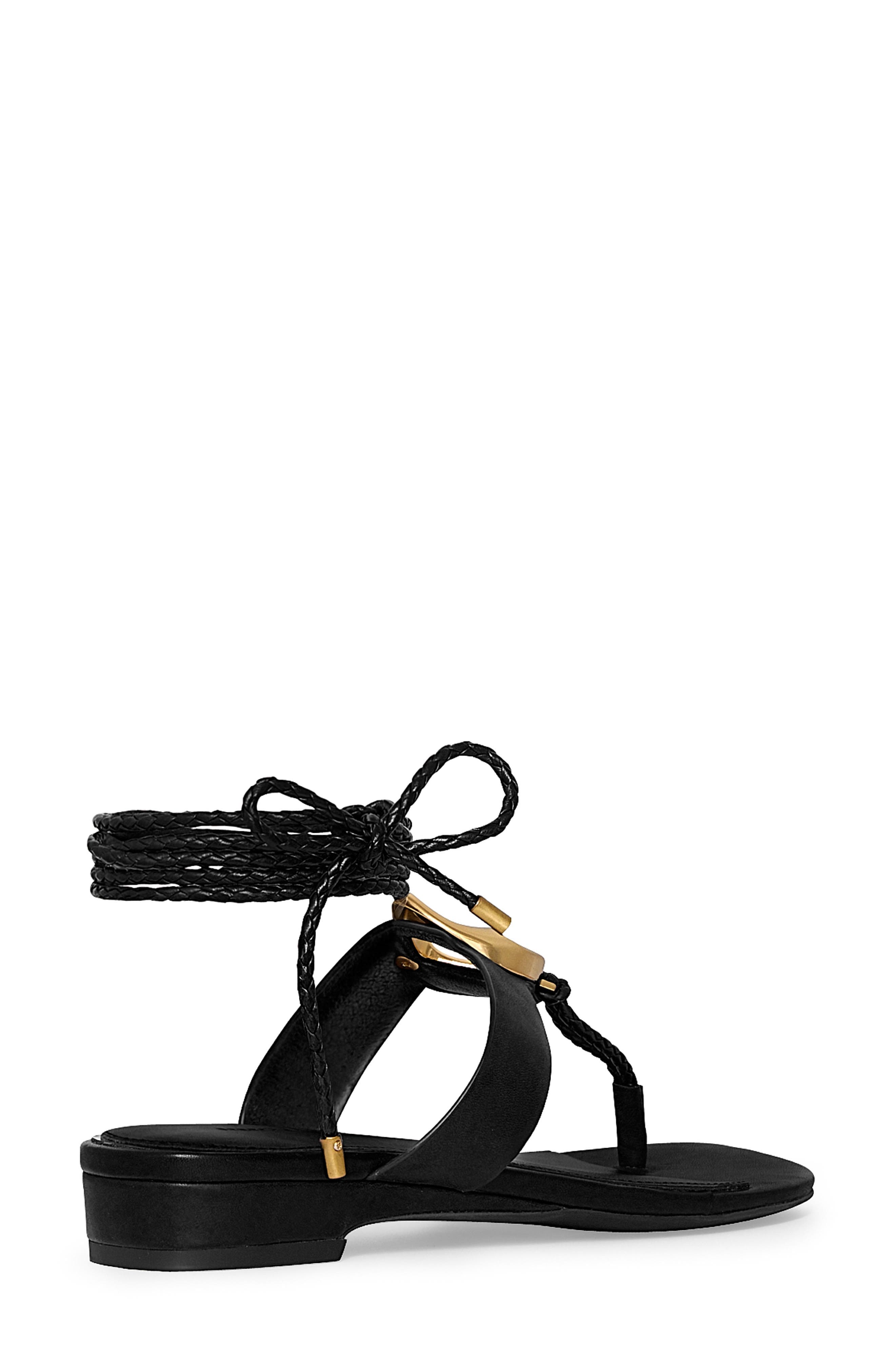 G Ankle Wrap Sandal - image 2