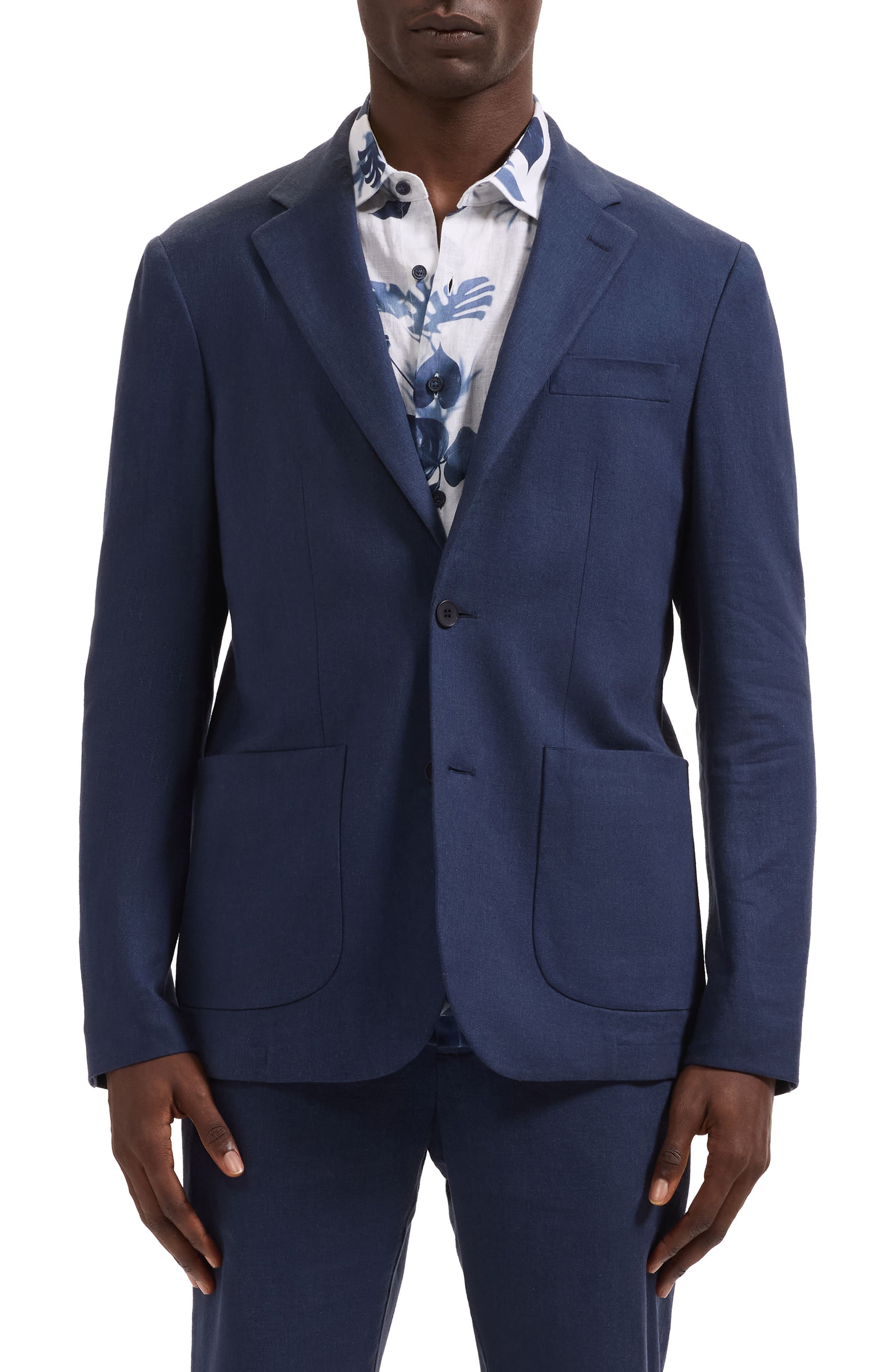 Aerolinen Linen Blend Sport Coat - image 5