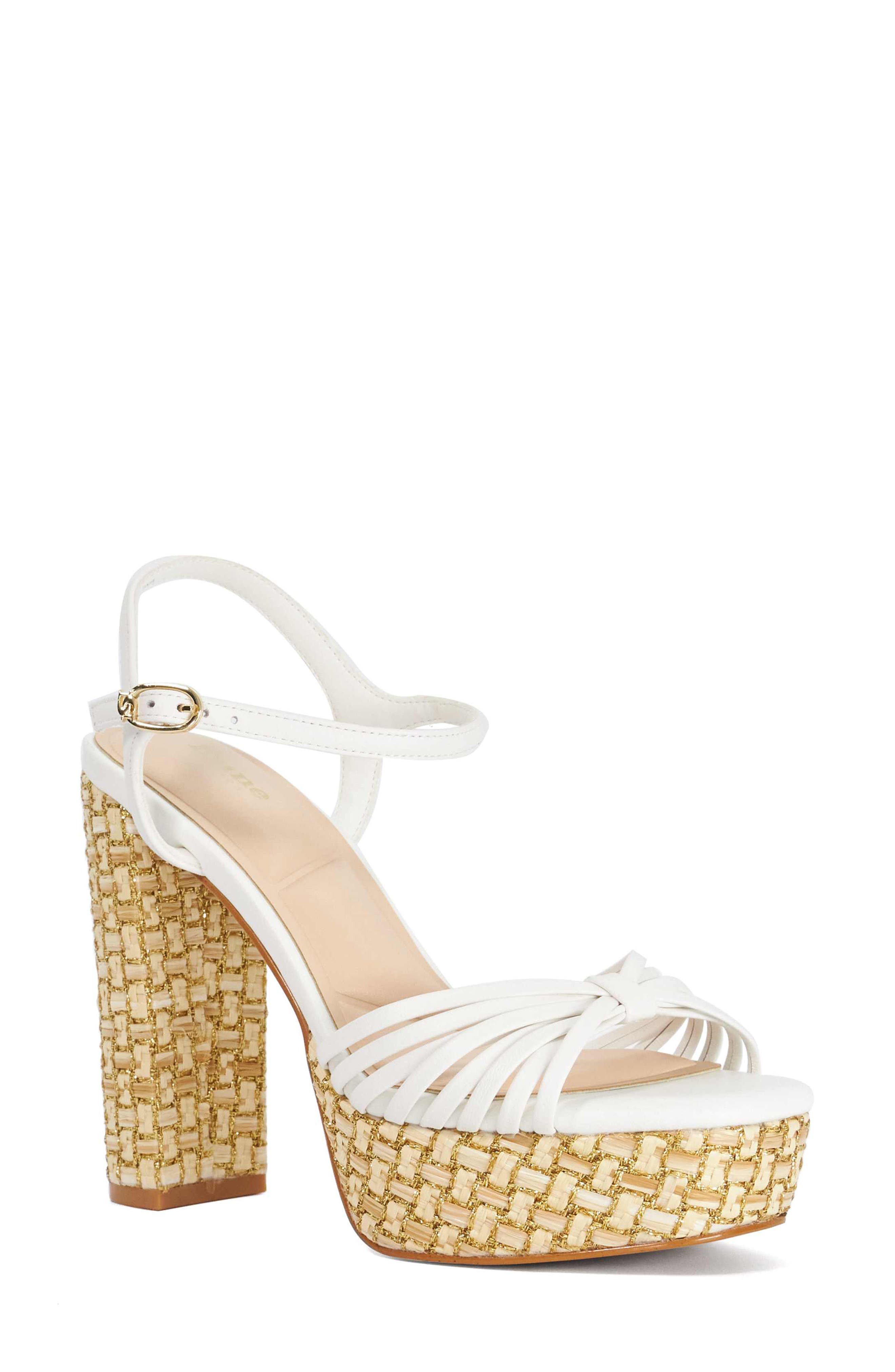 Minogue Ankle Strap Platform Sandal - image 1