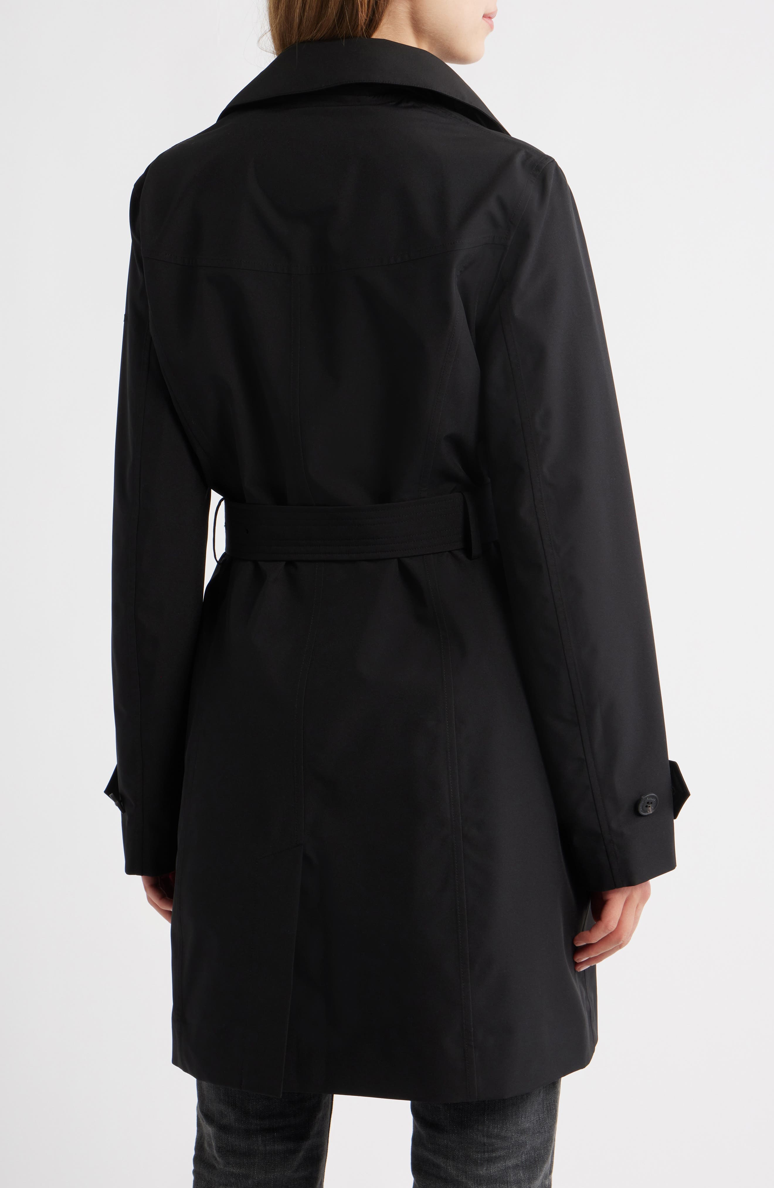 Jackie Water Resistant Raincoat with Removable Hood - image 2