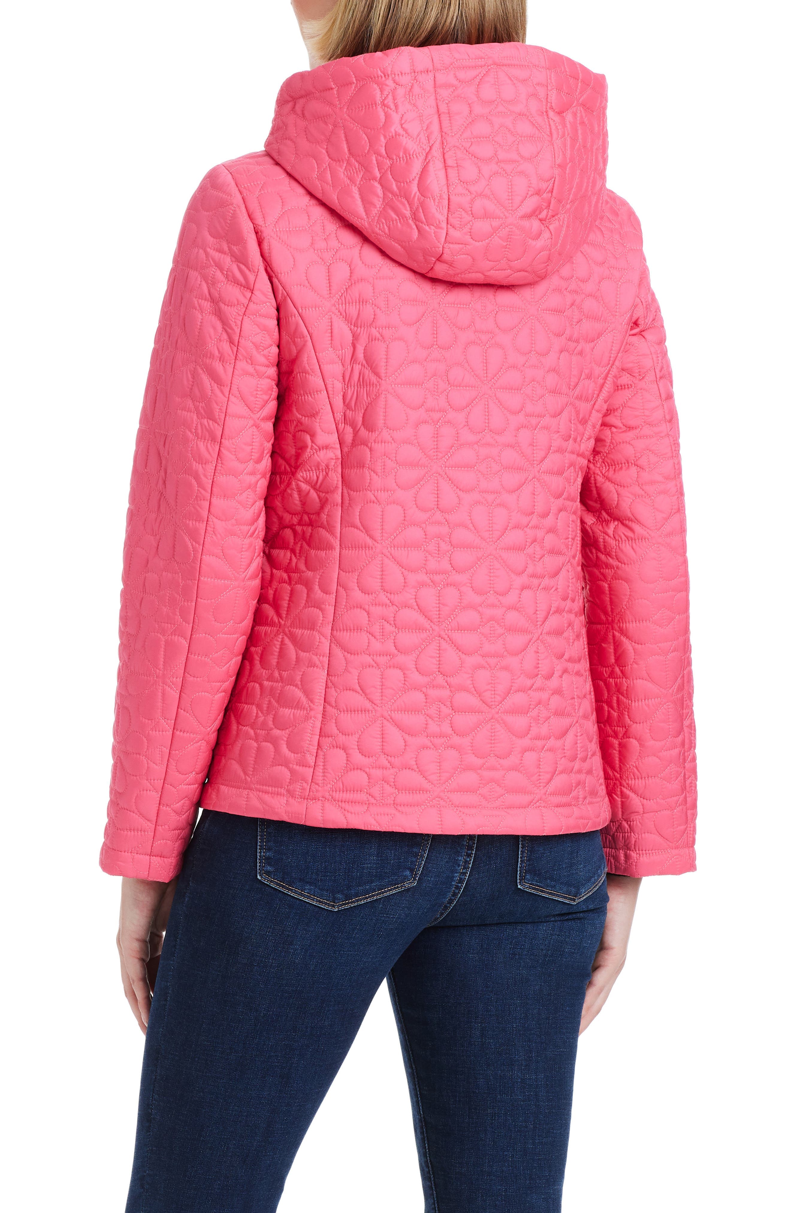 spade floral quilted jacket - image 4